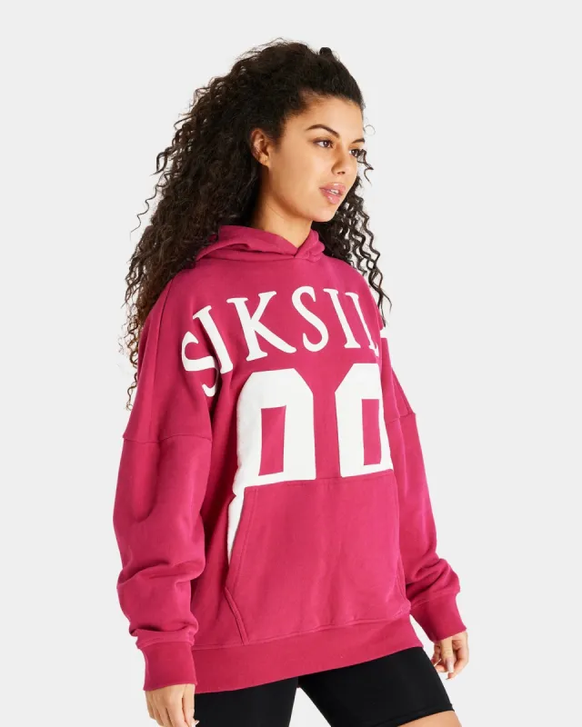 Sik Silk Relaxed Fit Oversized Hoodie Pink sold by Culture Kings
