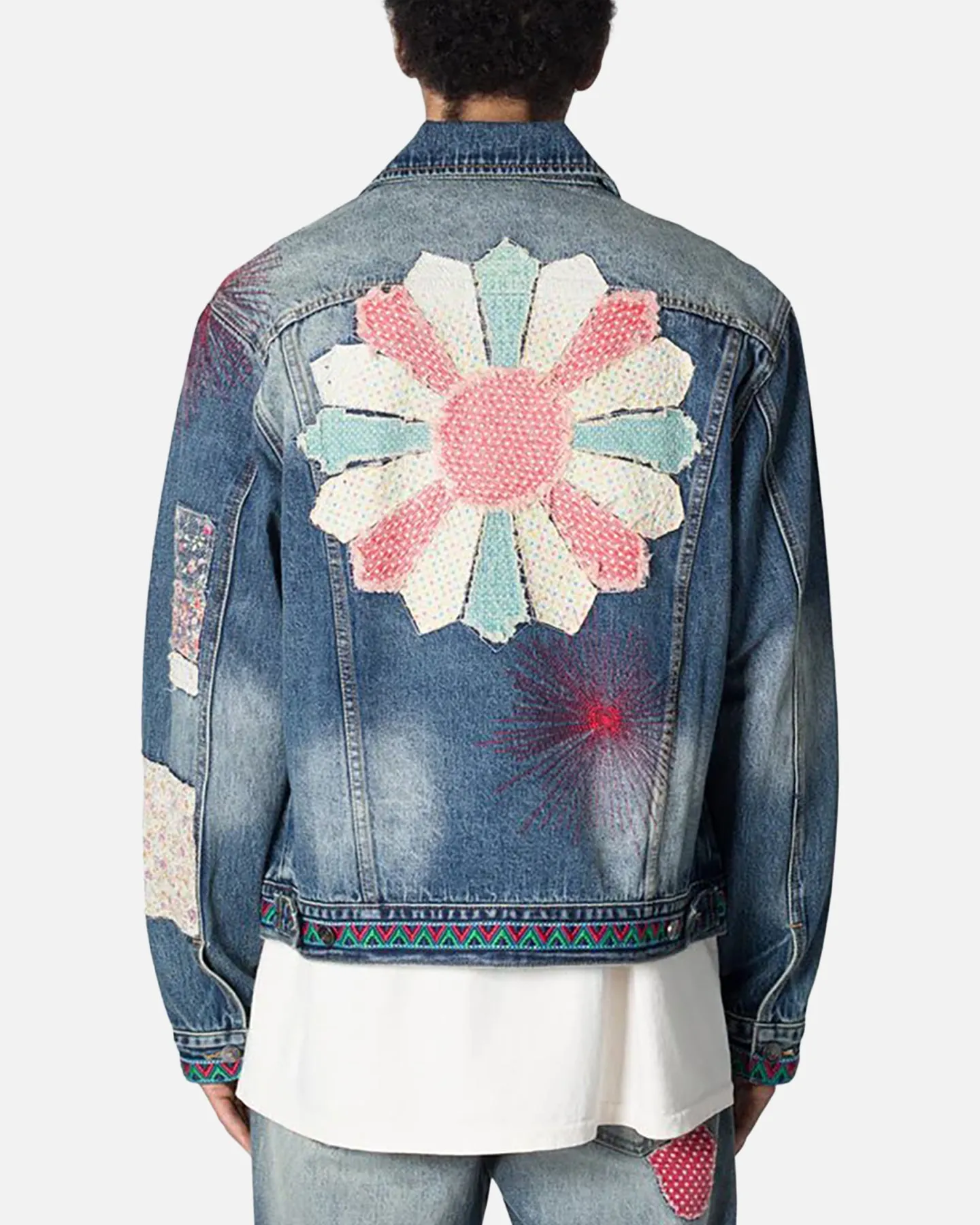 MNML Rugged Trucker Denim Jacket Blue sold by Culture Kings product image thumbnail 3