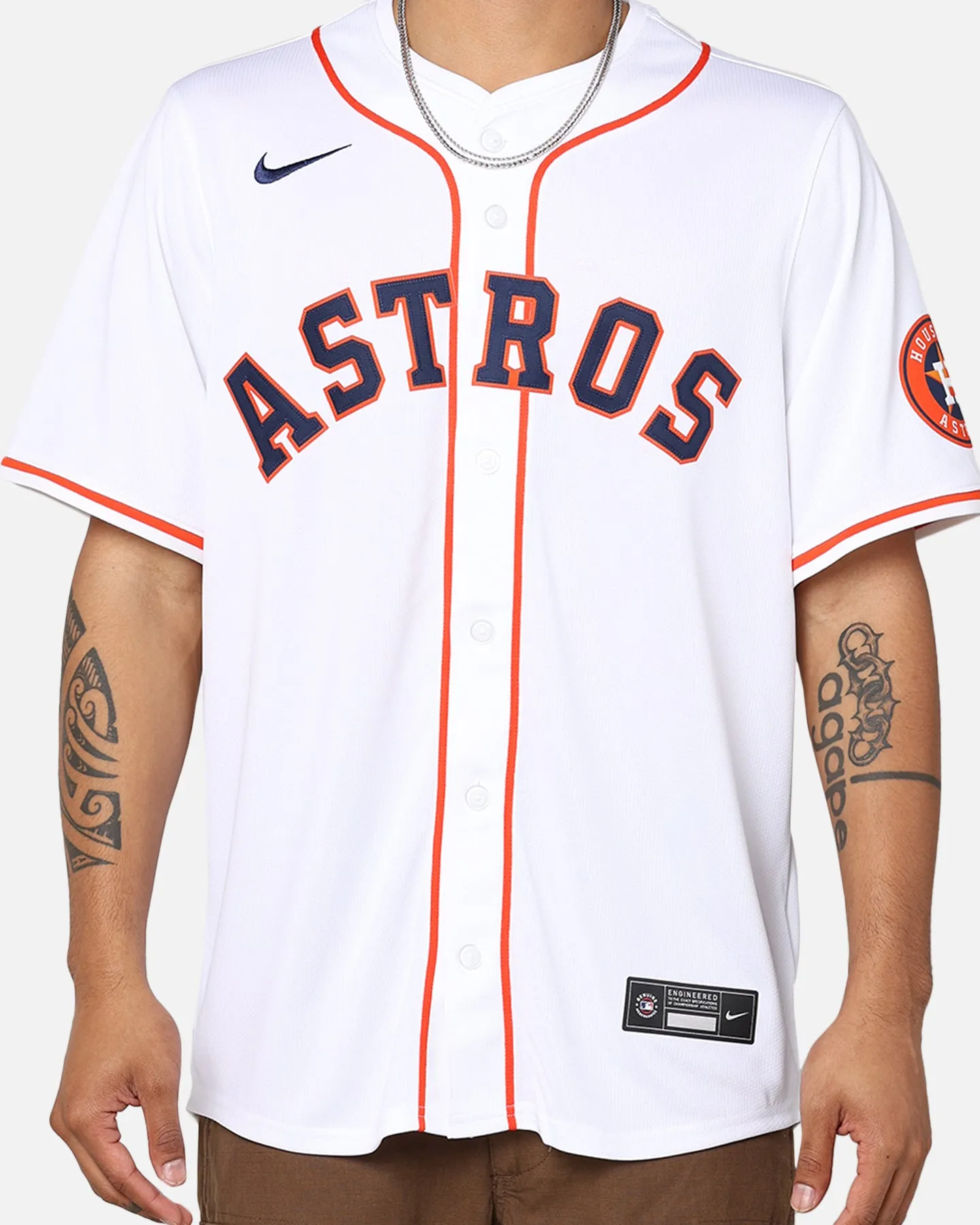 Nike Houston Astros Limited Jersey White sold by Culture Kings product image thumbnail 2