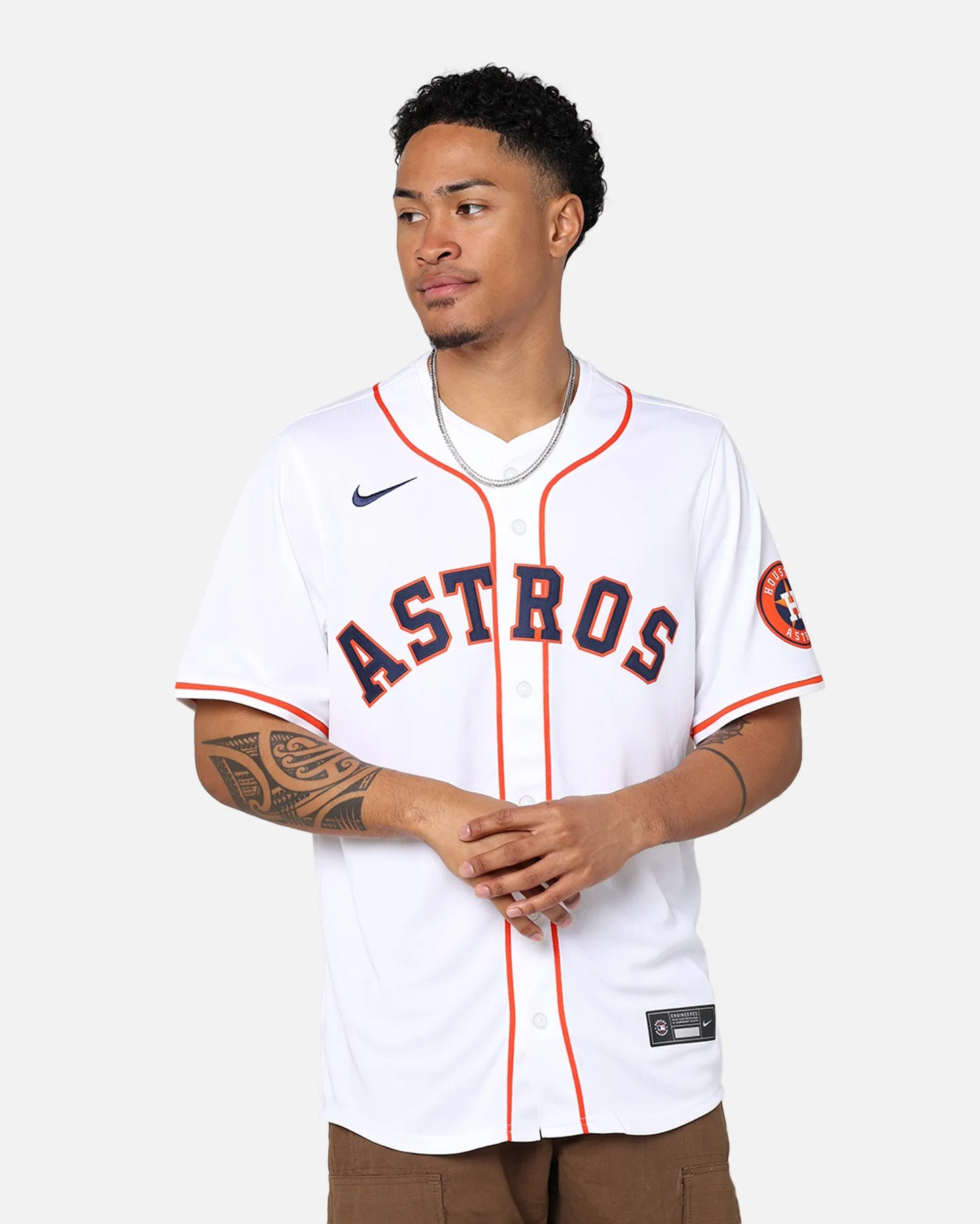 Nike Houston Astros Limited Jersey White sold by Culture Kings