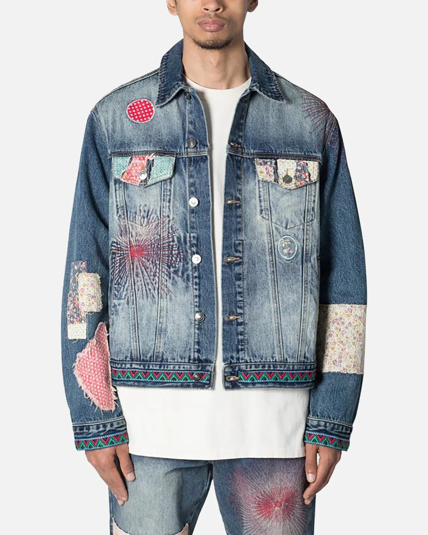 MNML Rugged Trucker Denim Jacket Blue sold by Culture Kings