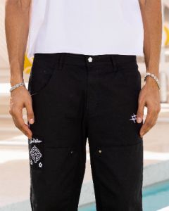 Loiter Alter Double Knee Pants Black sold by Culture Kings