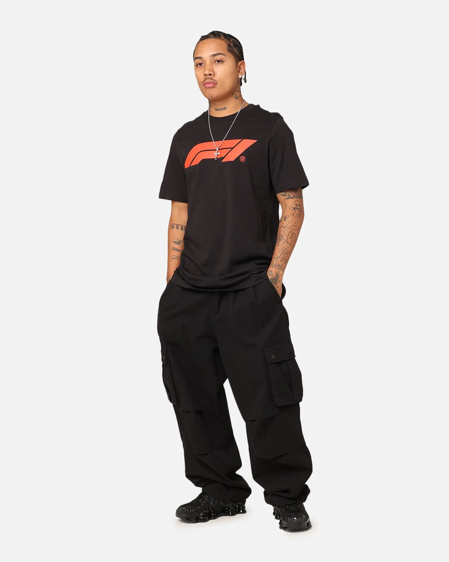 Puma X F1 Essential Logo Motorsport T-Shirt Puma Black sold by Culture Kings product image thumbnail 2
