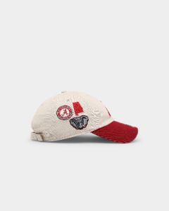 47 Brand Alabama Crimson Tide NCAA Local '47 Clean Up Strapback Bone sold by Culture Kings