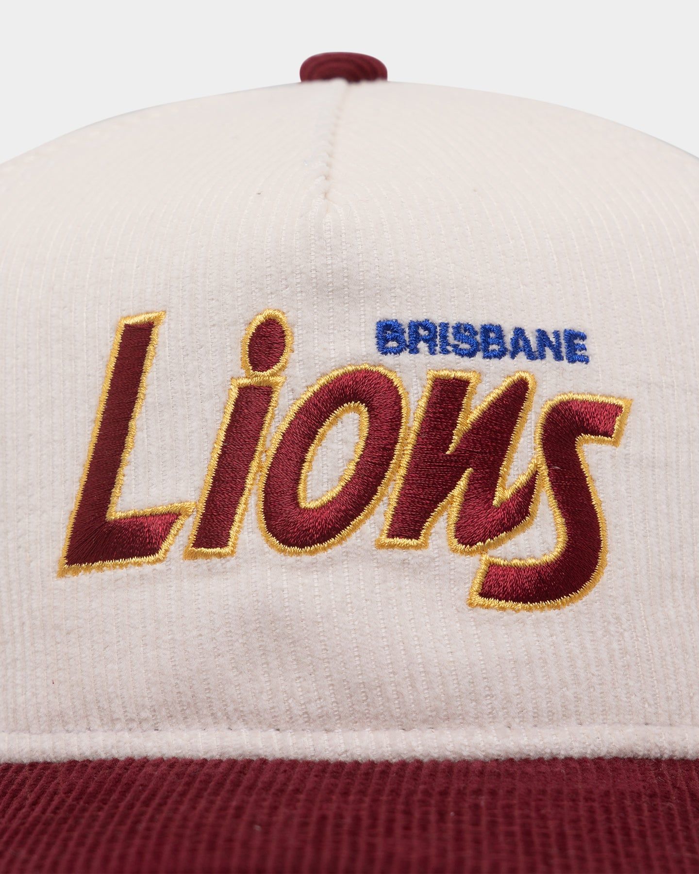 New Era Brisbane Lions "AFL Cord Script" Golfer Snapback Chrome/OTC sold by Culture Kings product image thumbnail 5