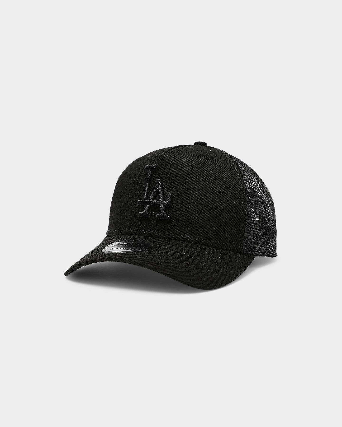 New Era Los Angeles Dodgers 9FORTY A-Frame Trucker Black/Black sold by Culture Kings