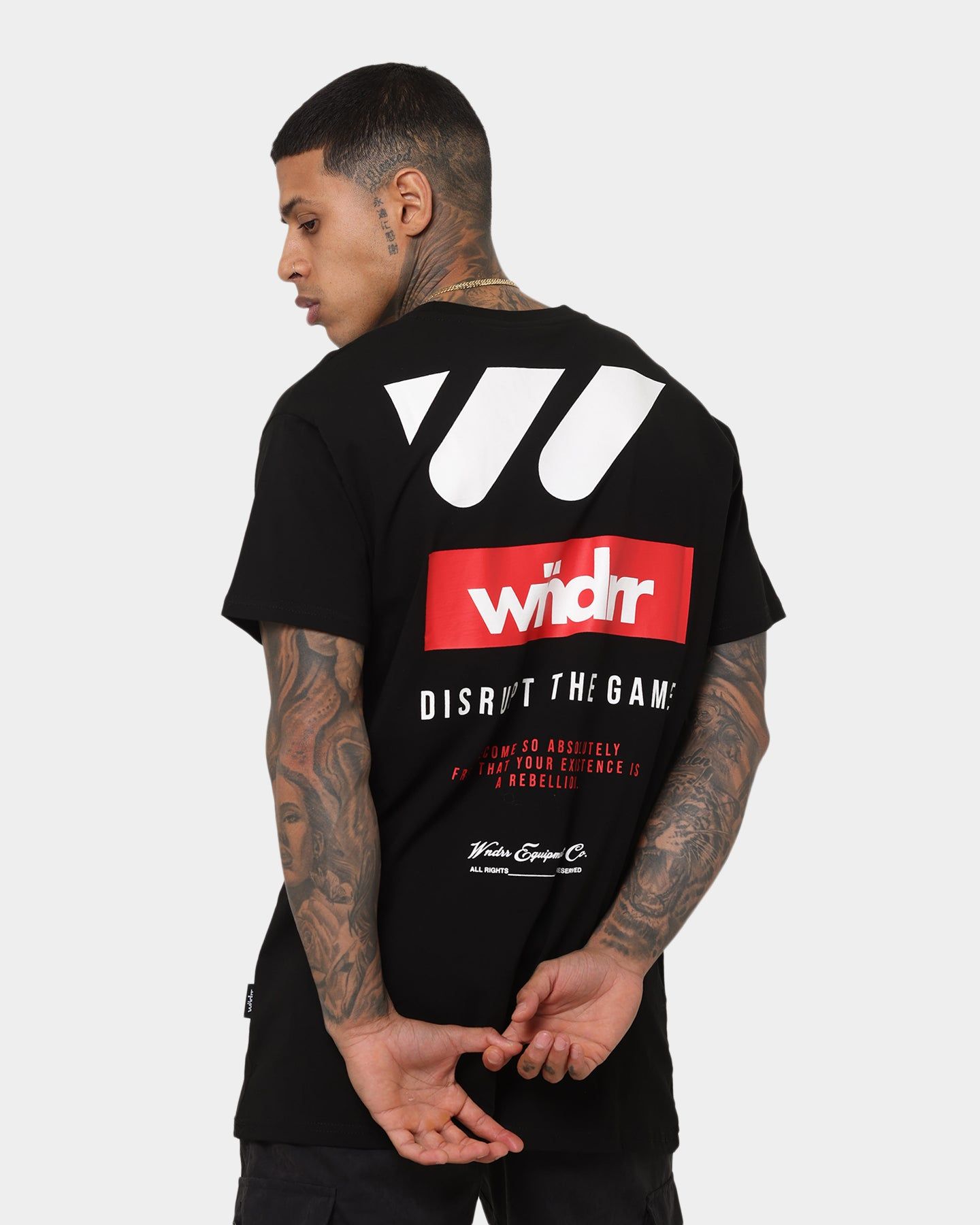 WNDRR The Score T-Shirt Black sold by Culture Kings