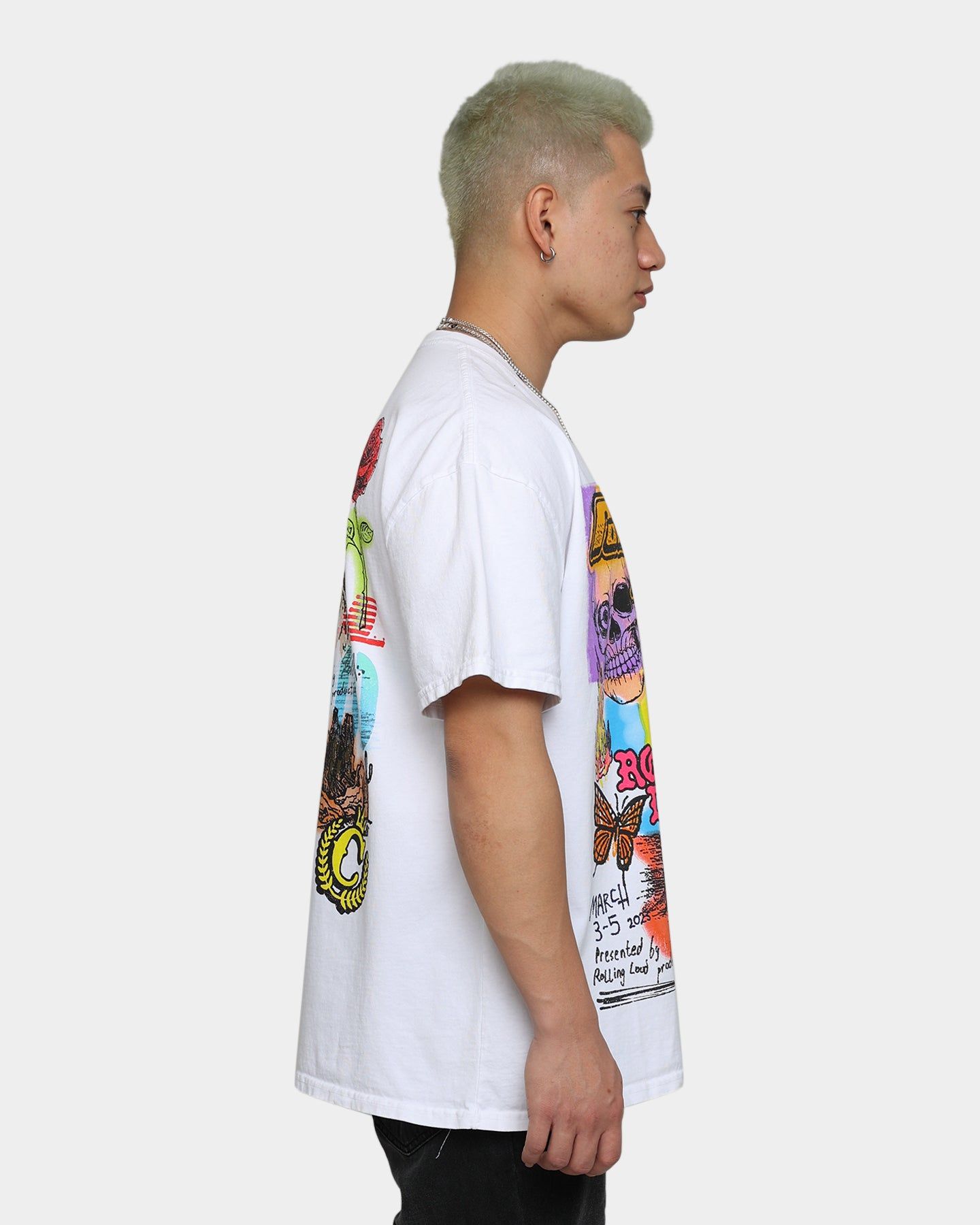 Rolling Loud Rolling Loud Scrapbook T-Shirt White sold by Culture Kings product image thumbnail 6