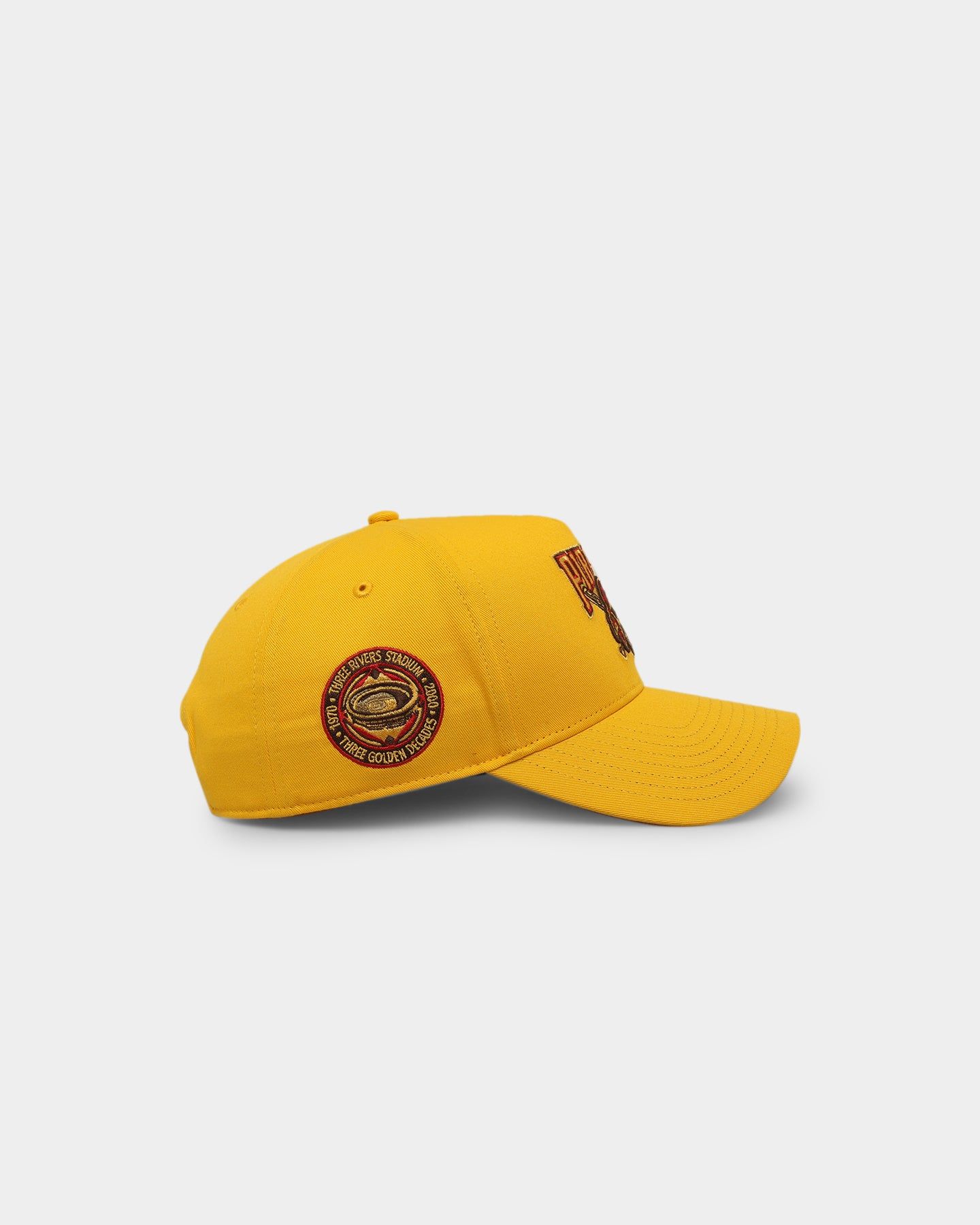 47 Brand Pittsburgh Pirates 'Mustard & Ketchup' Sure Shot MVP DT Snapback Yellow/Red sold by Culture Kings product image thumbnail 3