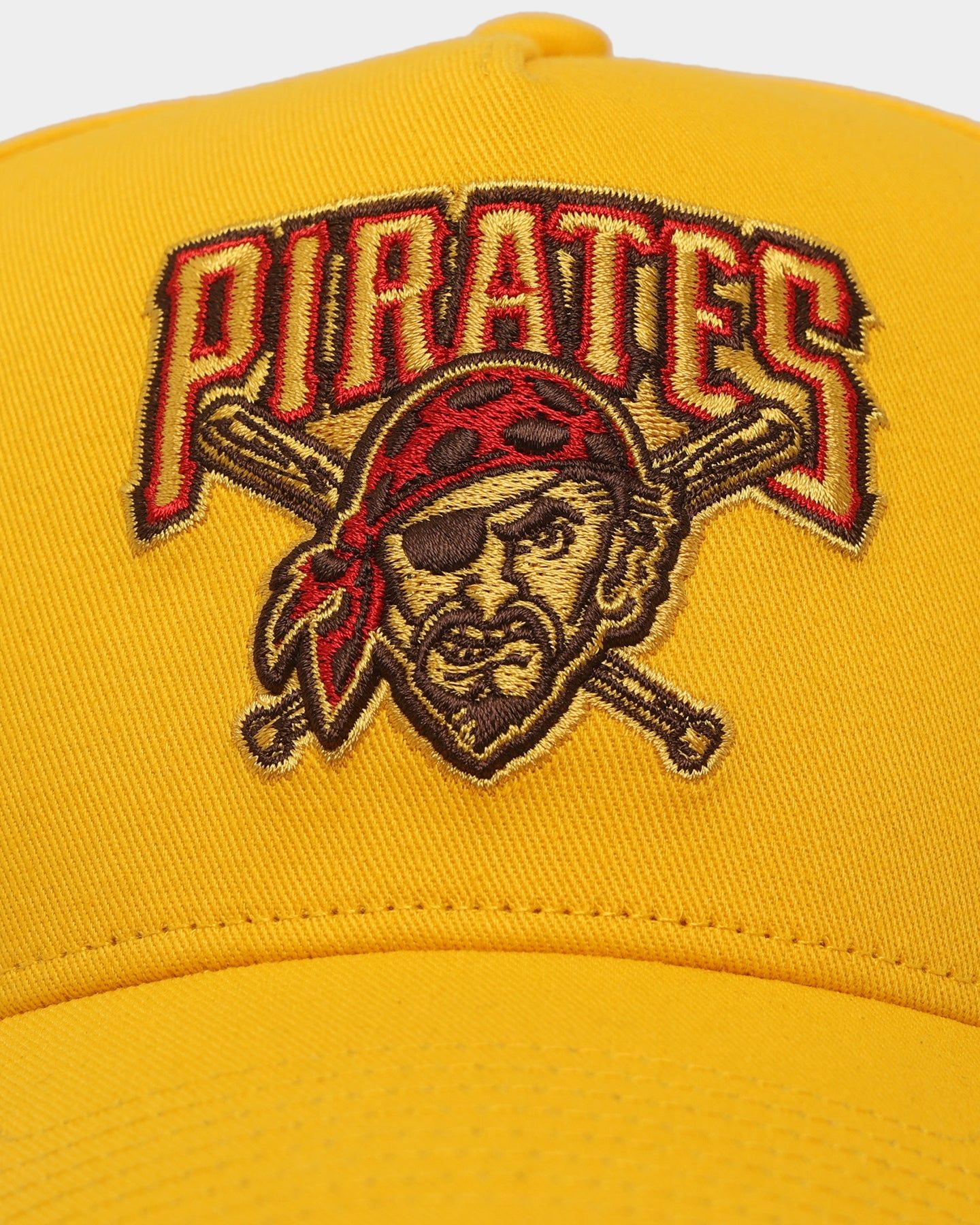 47 Brand Pittsburgh Pirates 'Mustard & Ketchup' Sure Shot MVP DT Snapback Yellow/Red sold by Culture Kings product image thumbnail 5