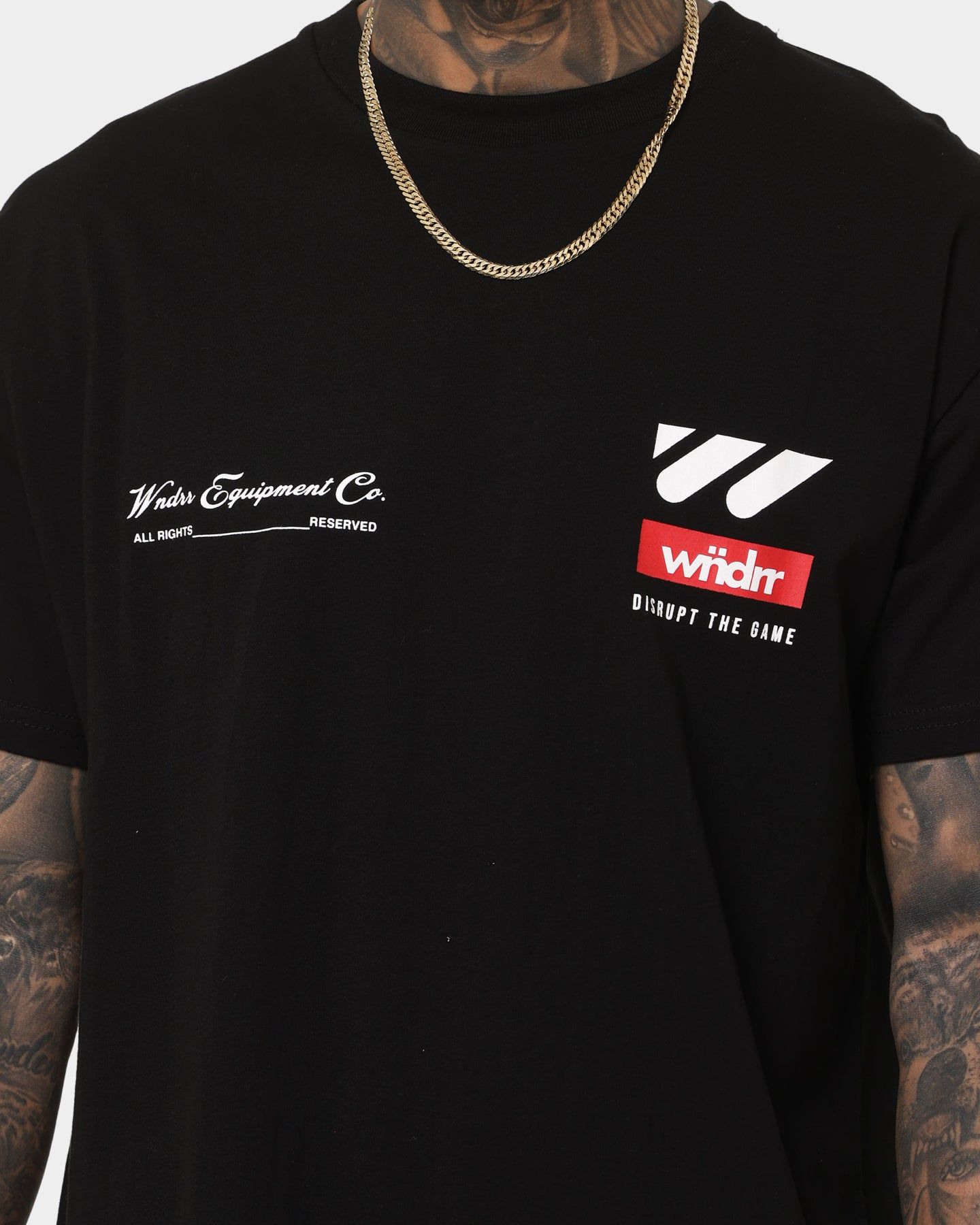 WNDRR The Score T-Shirt Black sold by Culture Kings product image thumbnail 4