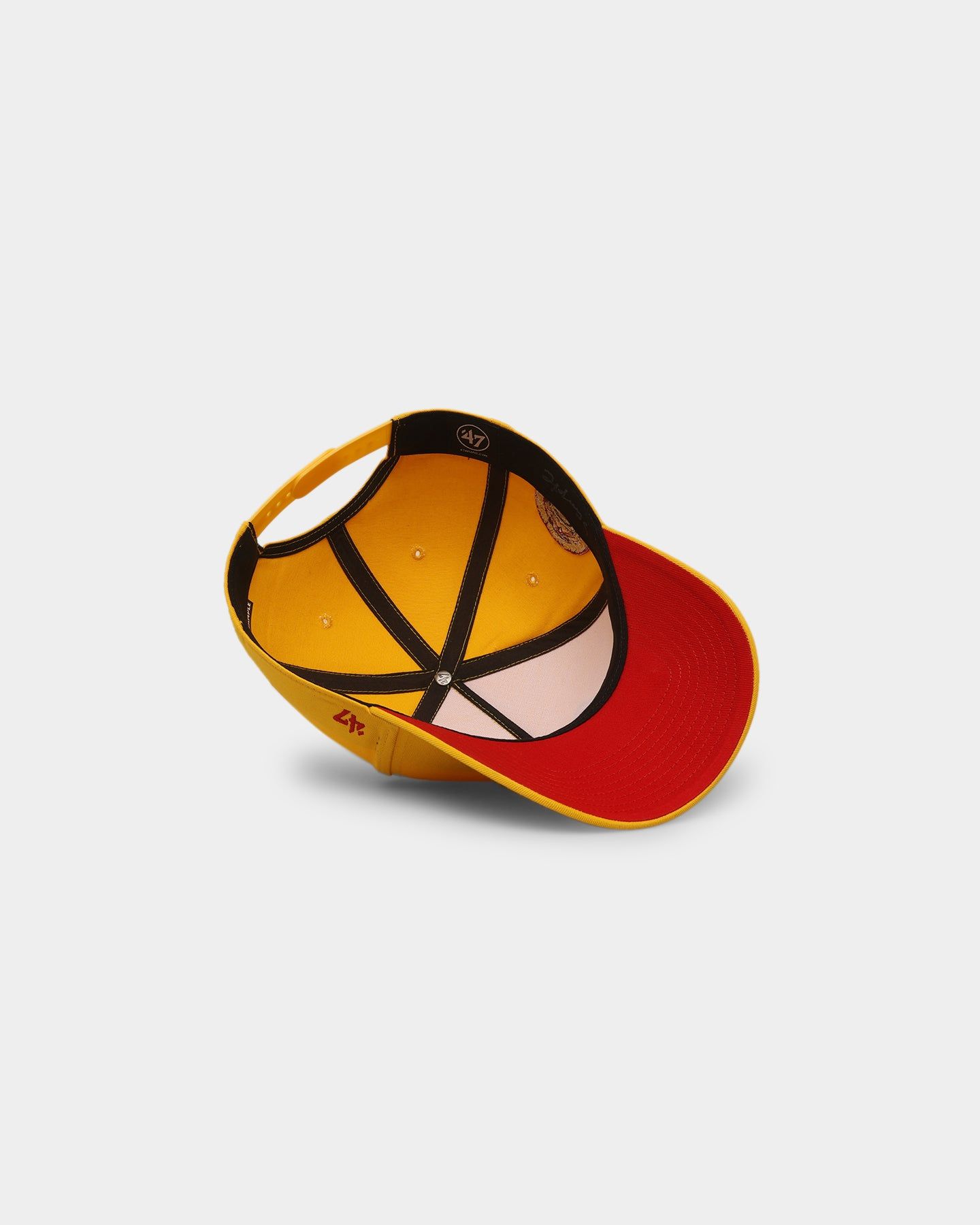 47 Brand Pittsburgh Pirates 'Mustard & Ketchup' Sure Shot MVP DT Snapback Yellow/Red sold by Culture Kings product image thumbnail 6
