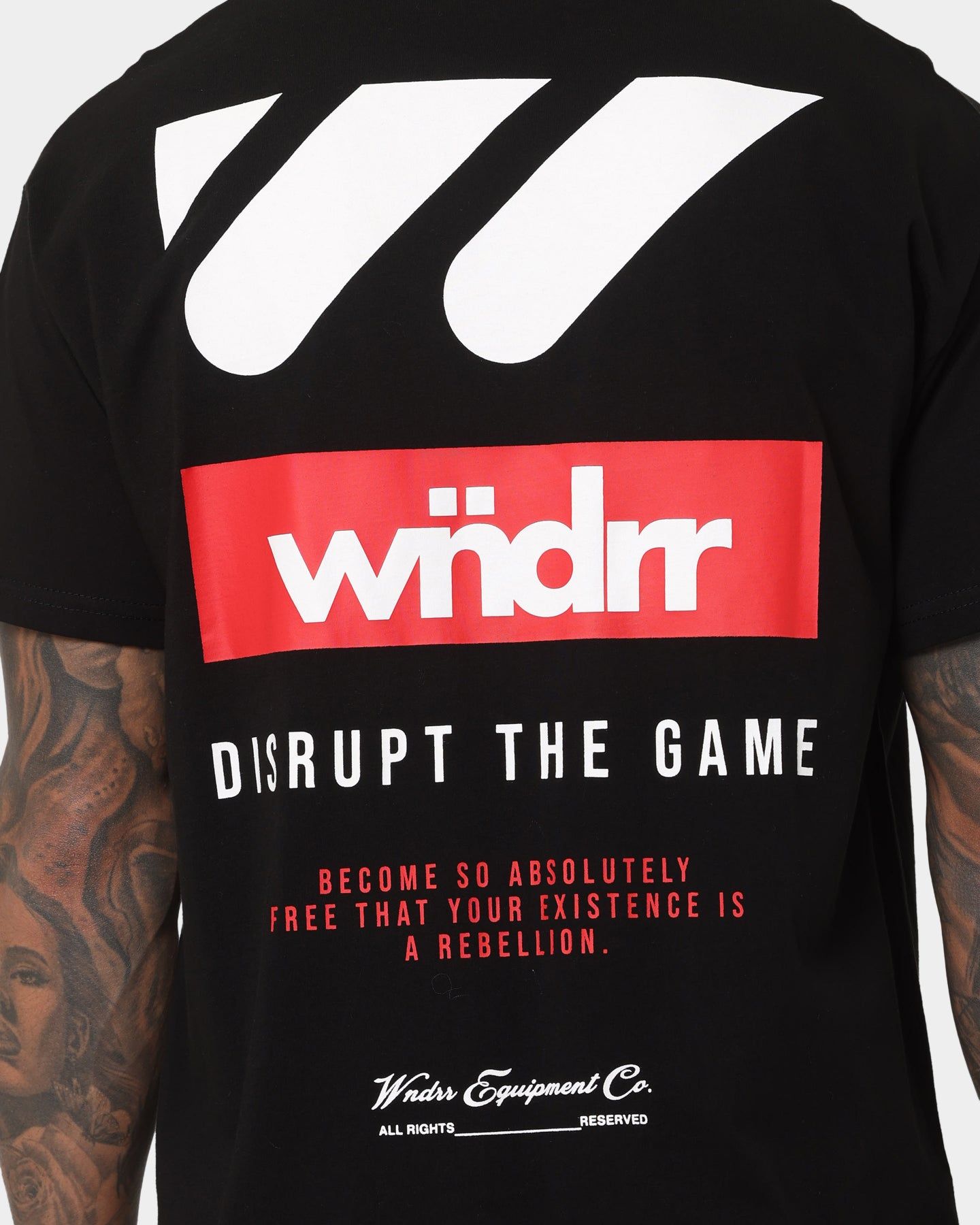 WNDRR The Score T-Shirt Black sold by Culture Kings product image thumbnail 5