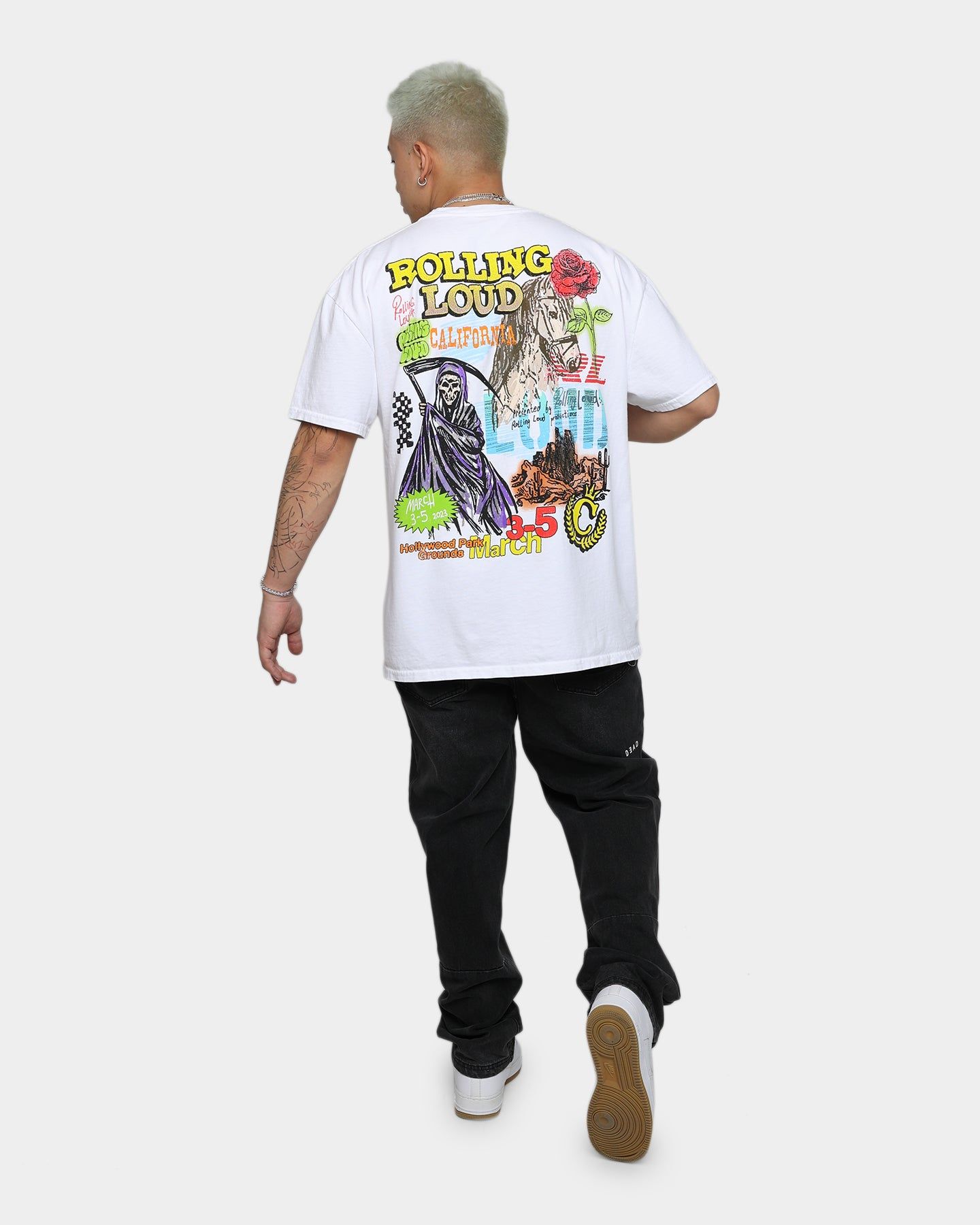 Rolling Loud Rolling Loud Scrapbook T-Shirt White sold by Culture Kings product image thumbnail 8