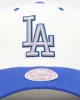 Mitchell & Ness Los Angeles Dodgers Go Team Go Snapback White Cream/Blue sold by Culture Kings
