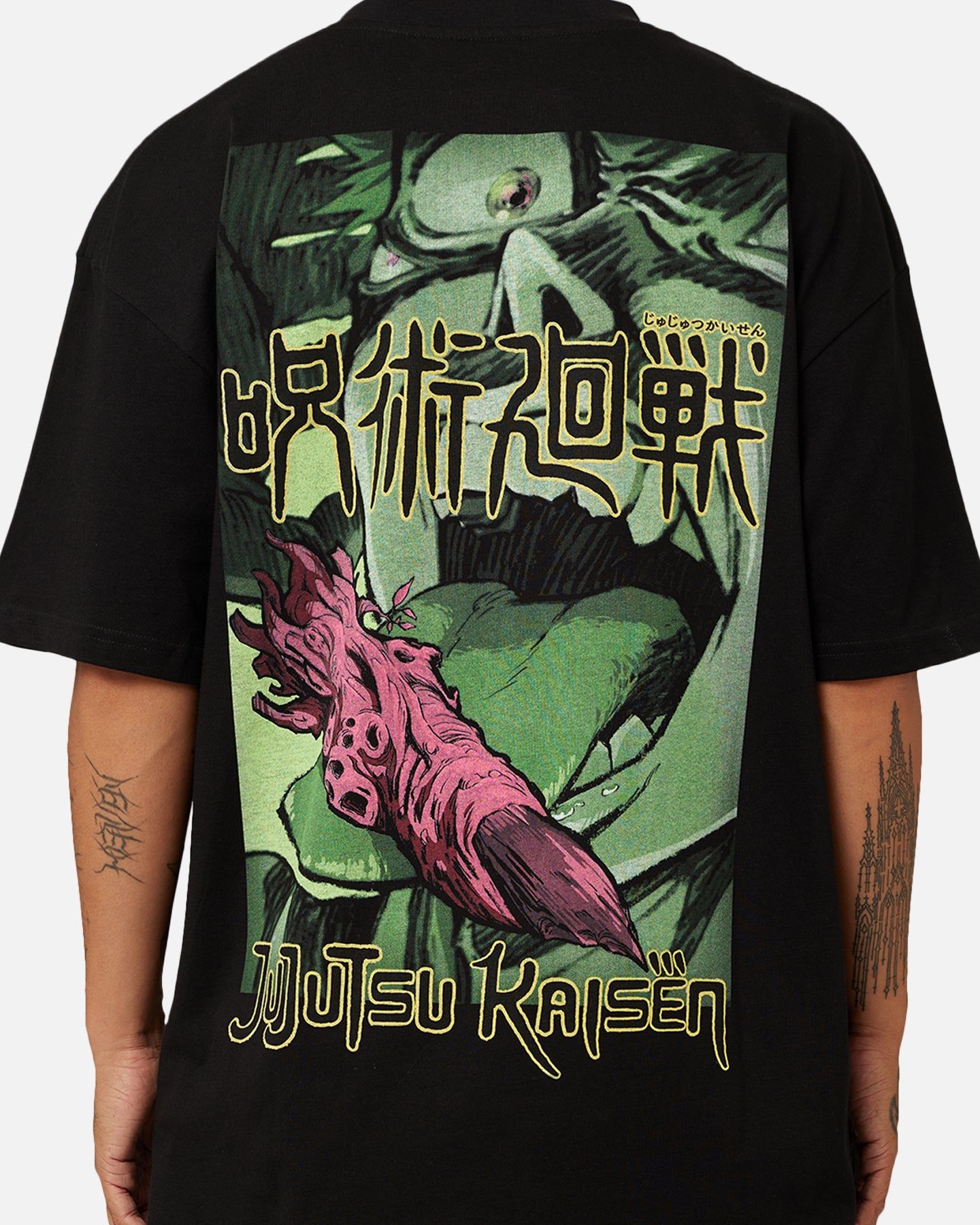 Goat Crew X Jujutsu Kaisen Heavyweight T-Shirt Black sold by Culture Kings product image thumbnail 5
