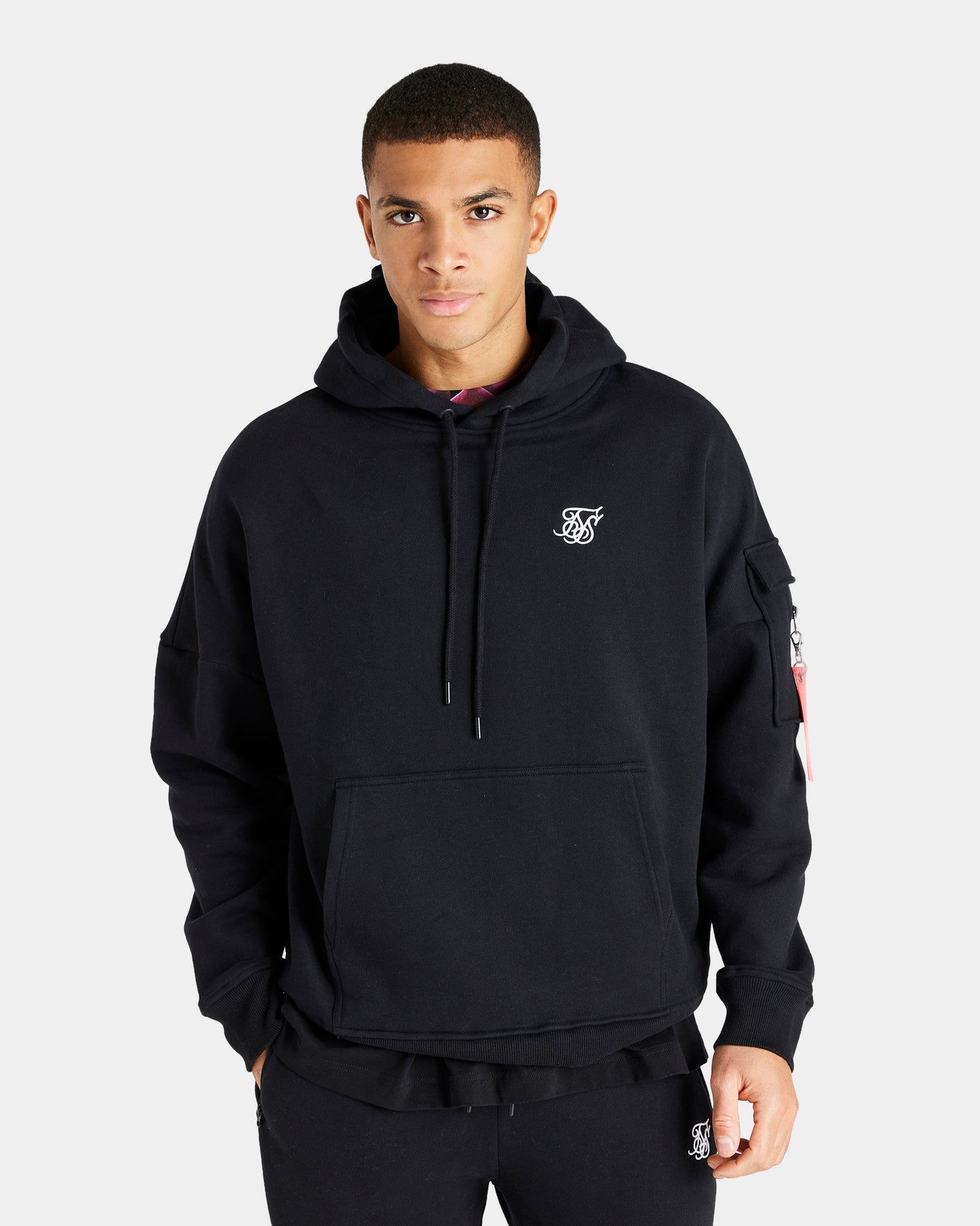 Sik Silk Flight Pro Overhead Hoodie Black sold by Culture Kings