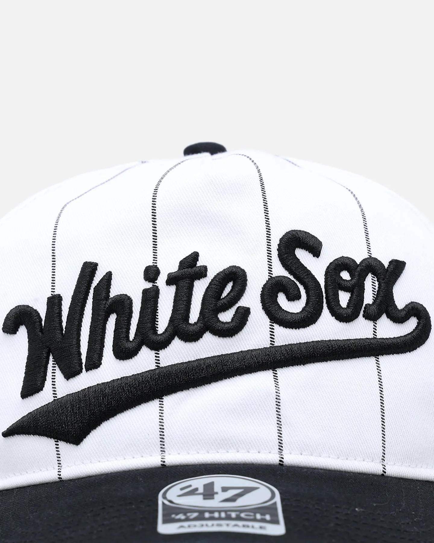 47 Brand Chicago White Sox 'Double Header Pinstripe' '47 Hitch Snapback White sold by Culture Kings product image thumbnail 5