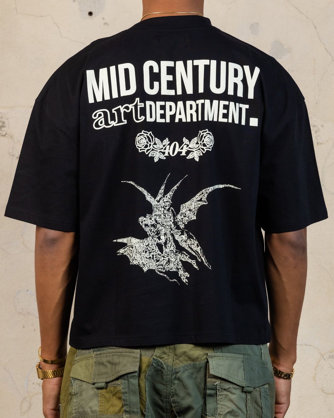 404 Revoke Cropped T-Shirt Black sold by Culture Kings product image thumbnail 5