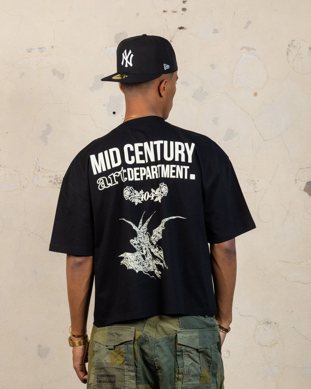 404 Revoke Cropped T-Shirt Black sold by Culture Kings