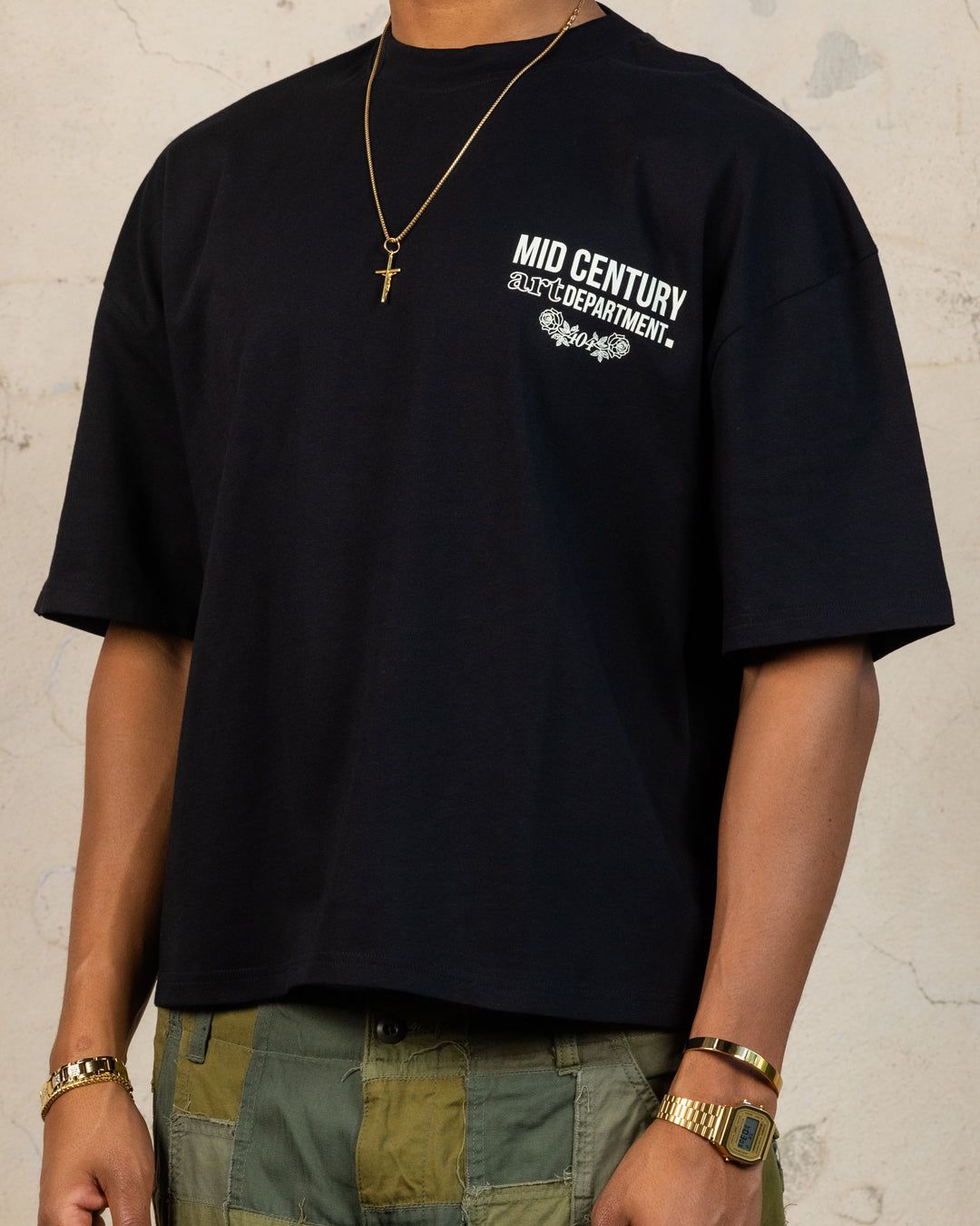 404 Revoke Cropped T-Shirt Black sold by Culture Kings product image thumbnail 4