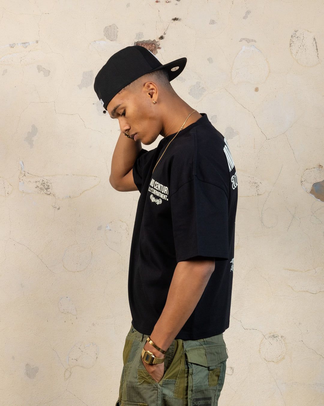 404 Revoke Cropped T-Shirt Black sold by Culture Kings product image thumbnail 7
