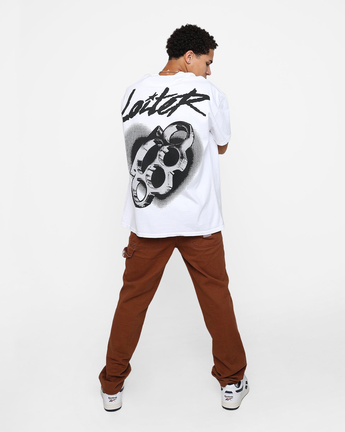 Loiter Tough Love T-Shirt White sold by Culture Kings product image thumbnail 3