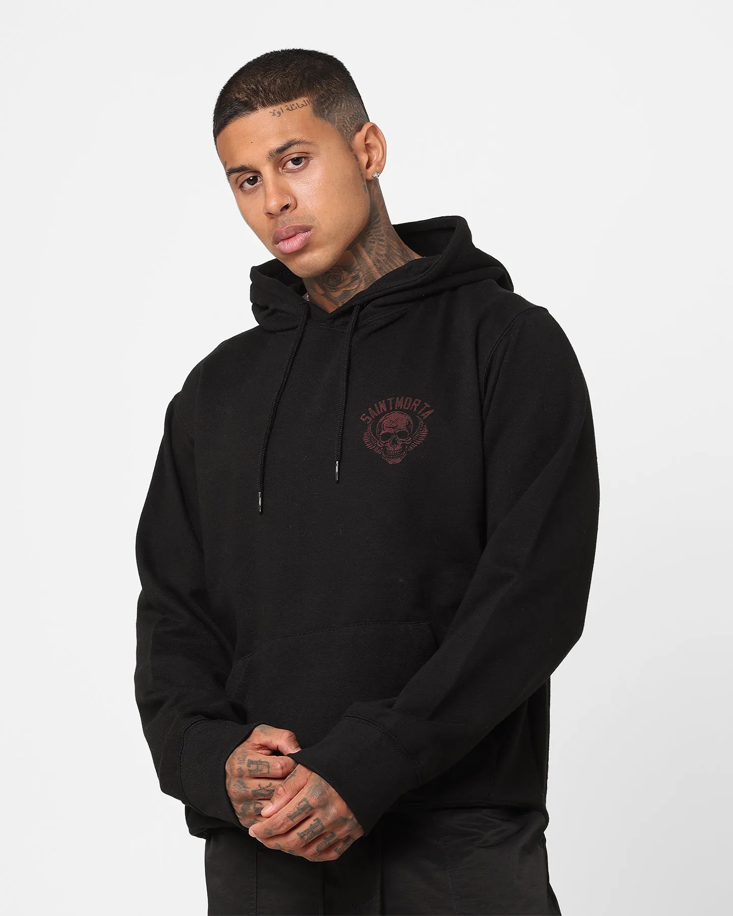 Saint Morta Fallows Hoodie Black/Red sold by Culture Kings product image thumbnail 2
