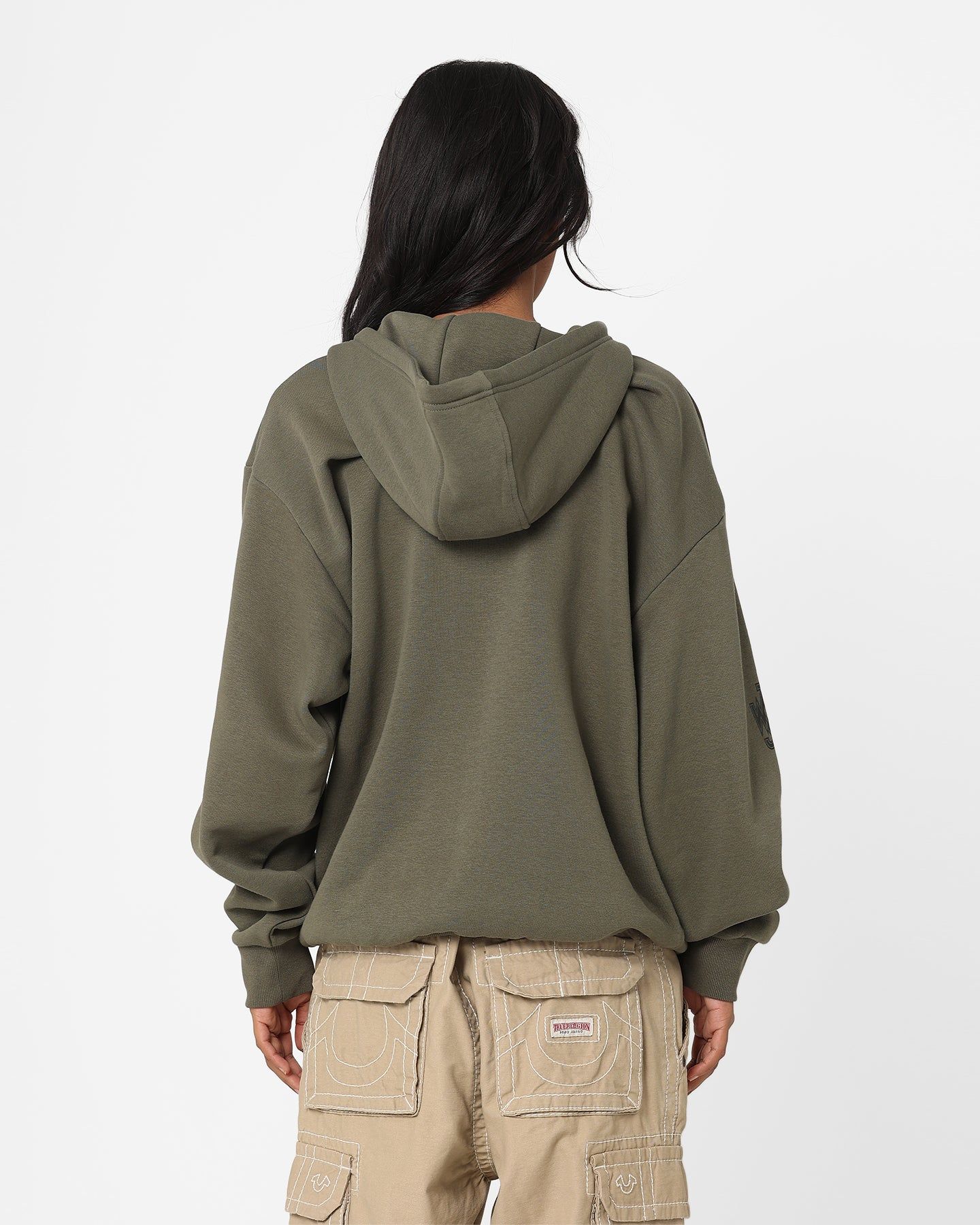 New Era New York Yankees 1/4 Zip Hoodie Green sold by Culture Kings product image thumbnail 4