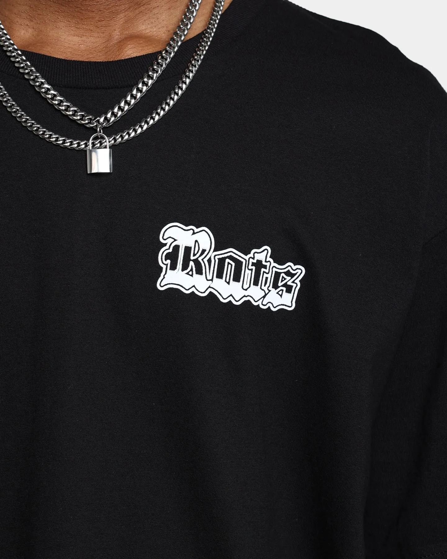 Rats Get Fat Rats Heartless T-Shirt Black sold by Culture Kings product image thumbnail 4