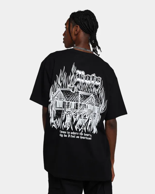 Rats Get Fat Rats Heartless T-Shirt Black sold by Culture Kings