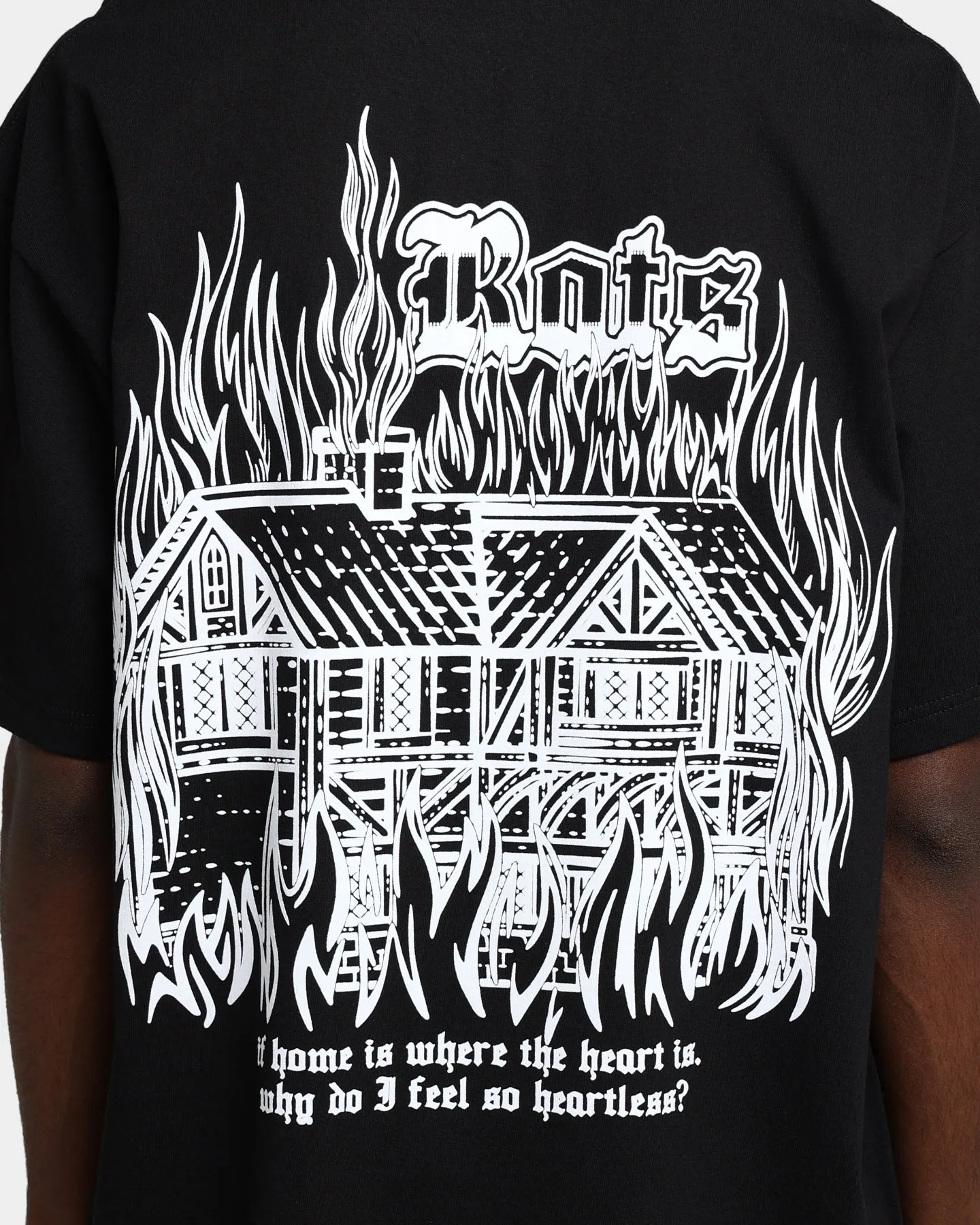 Rats Get Fat Rats Heartless T-Shirt Black sold by Culture Kings product image thumbnail 5