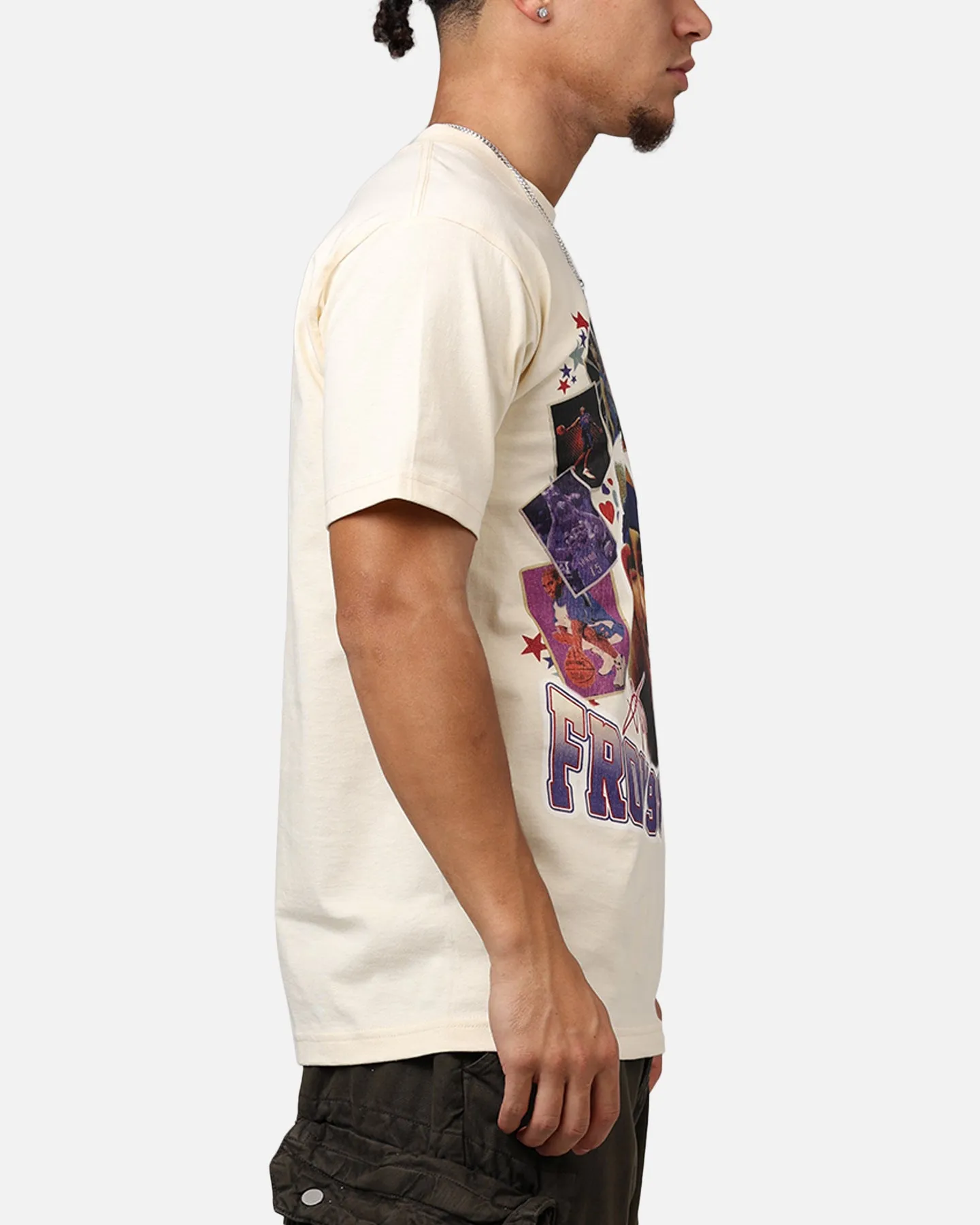 Mitchell & Ness Vince Carter From 98' T-Shirt Cream sold by Culture Kings product image thumbnail 4