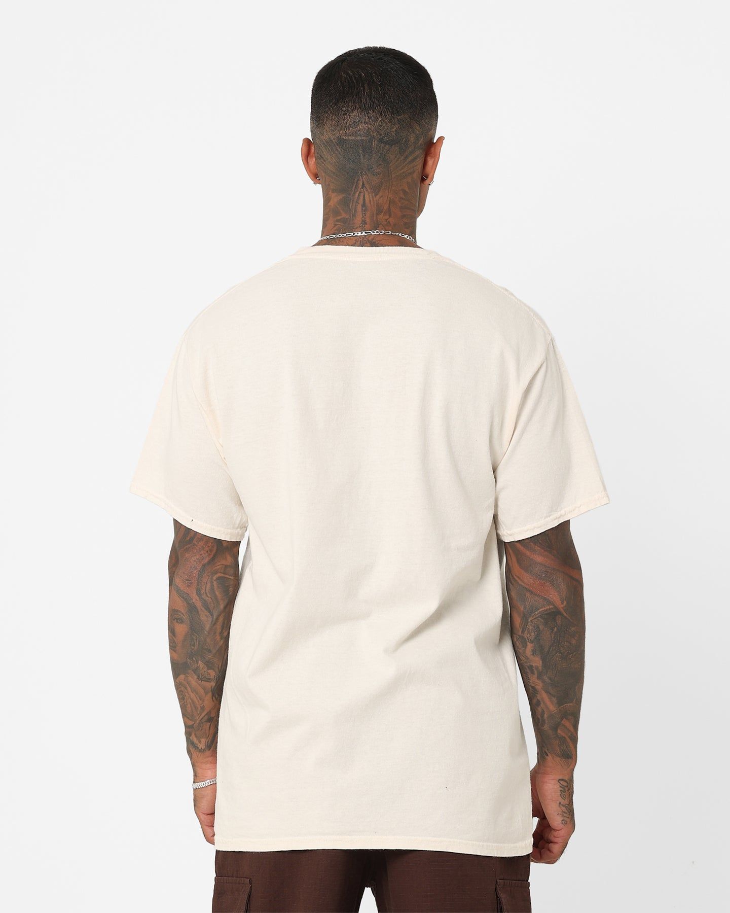 Goat Crew Smiley Skull Vintage T-Shirt Off White sold by Culture Kings product image thumbnail 4