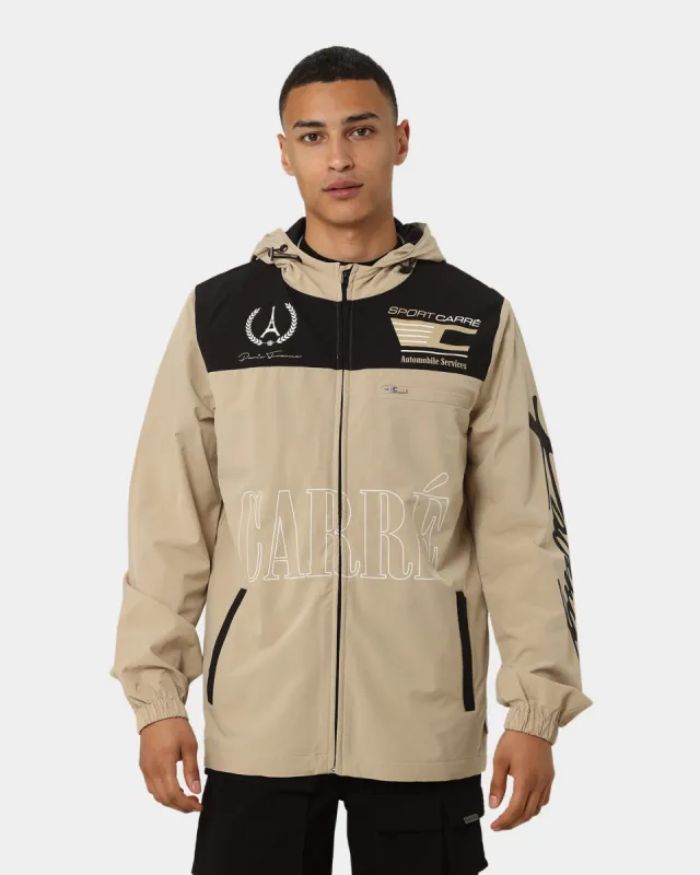Carré Automobile Motion Windbreaker Jacket Stone sold by Culture Kings