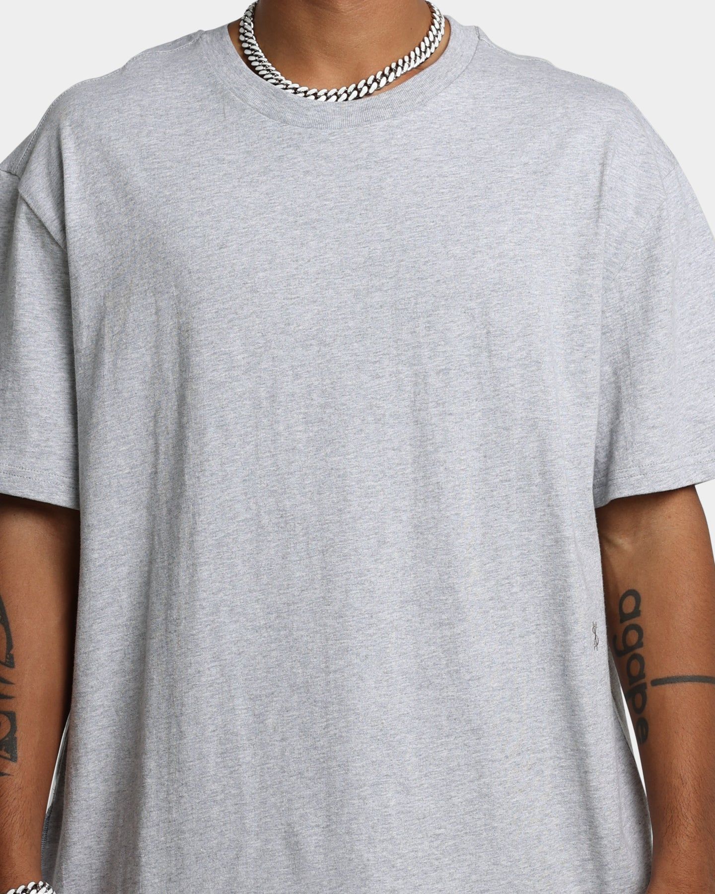 Ksubi 4 x 4 Biggie T-Shirt Grey Marle sold by Culture Kings product image thumbnail 4
