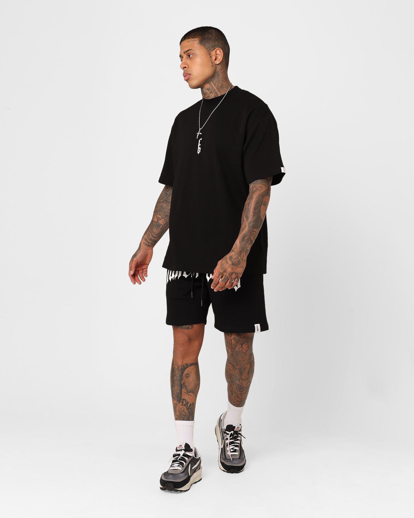 Fallen Breed Monogram T-Shirt Black/White sold by Culture Kings product image thumbnail 3