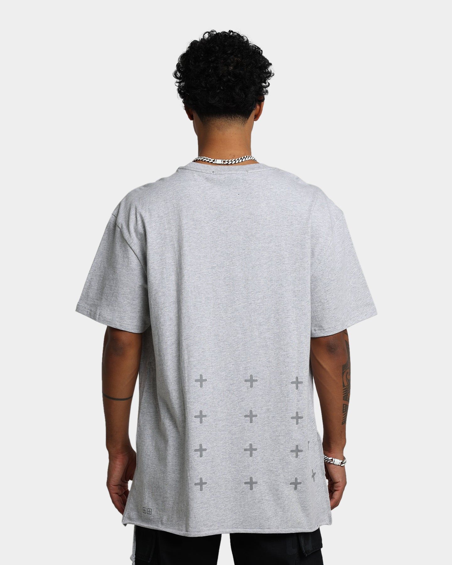 Ksubi 4 x 4 Biggie T-Shirt Grey Marle sold by Culture Kings product image thumbnail 5