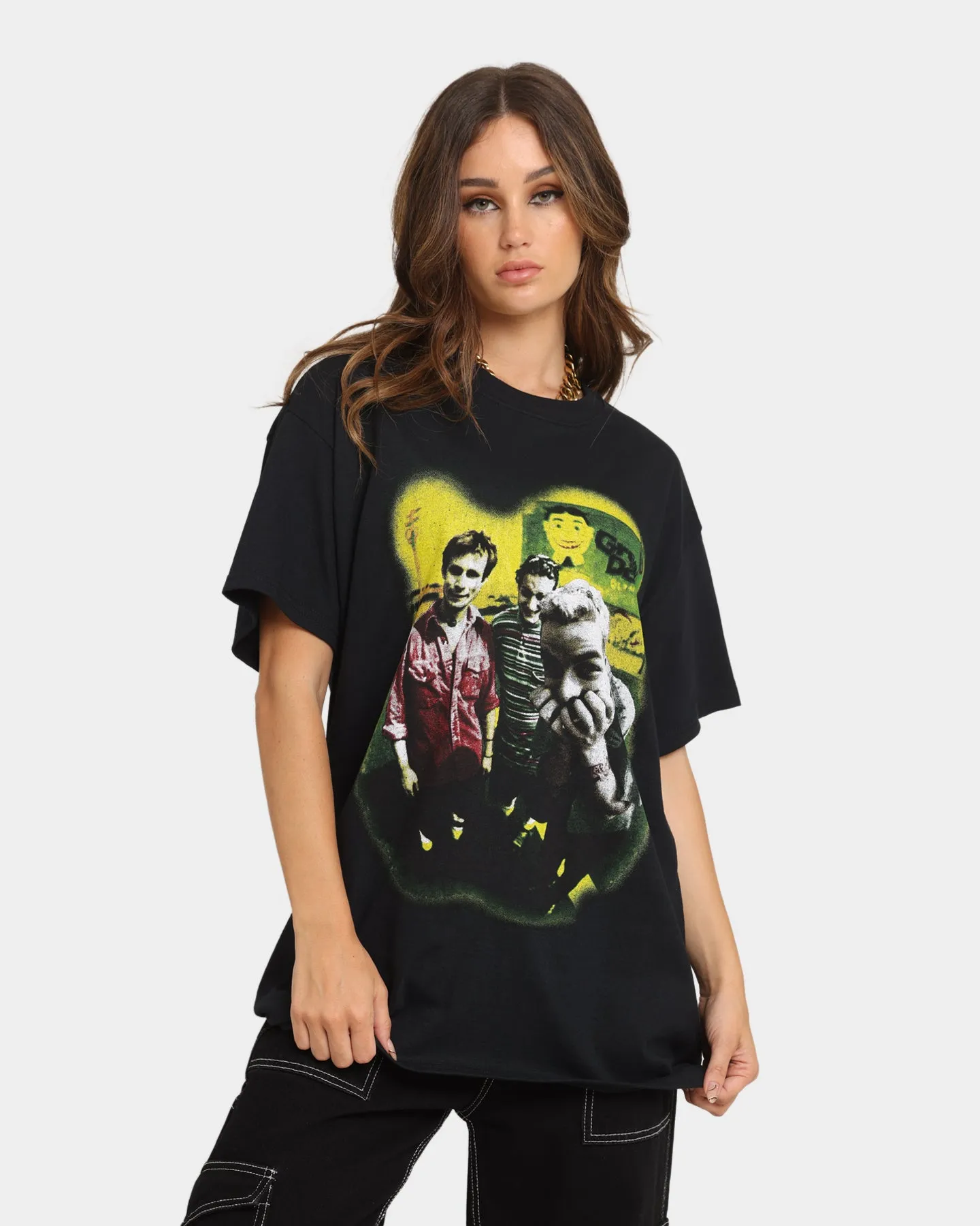 Green Day Neon Photo T-Shirt Black sold by Culture Kings