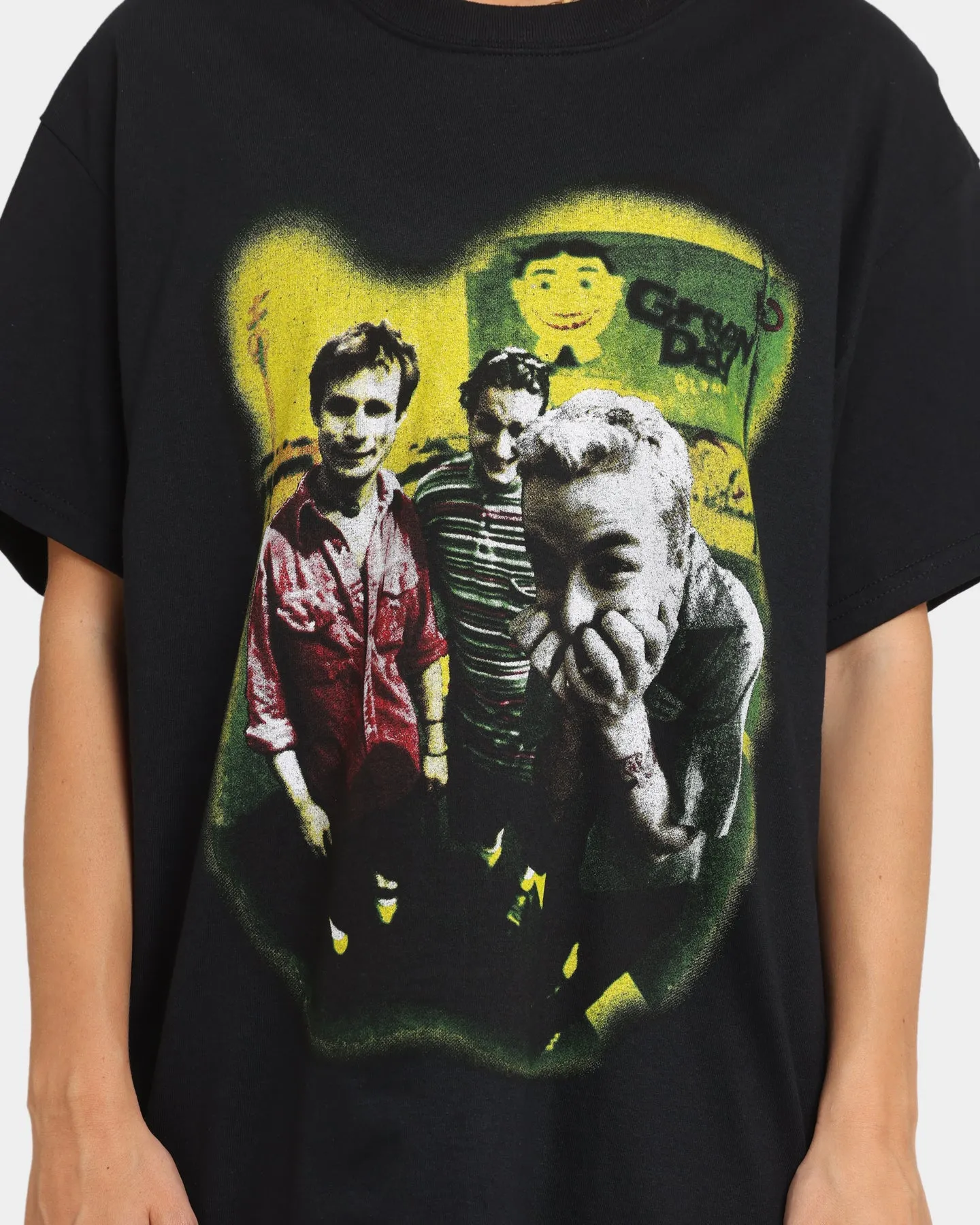Green Day Neon Photo T-Shirt Black sold by Culture Kings product image thumbnail 3