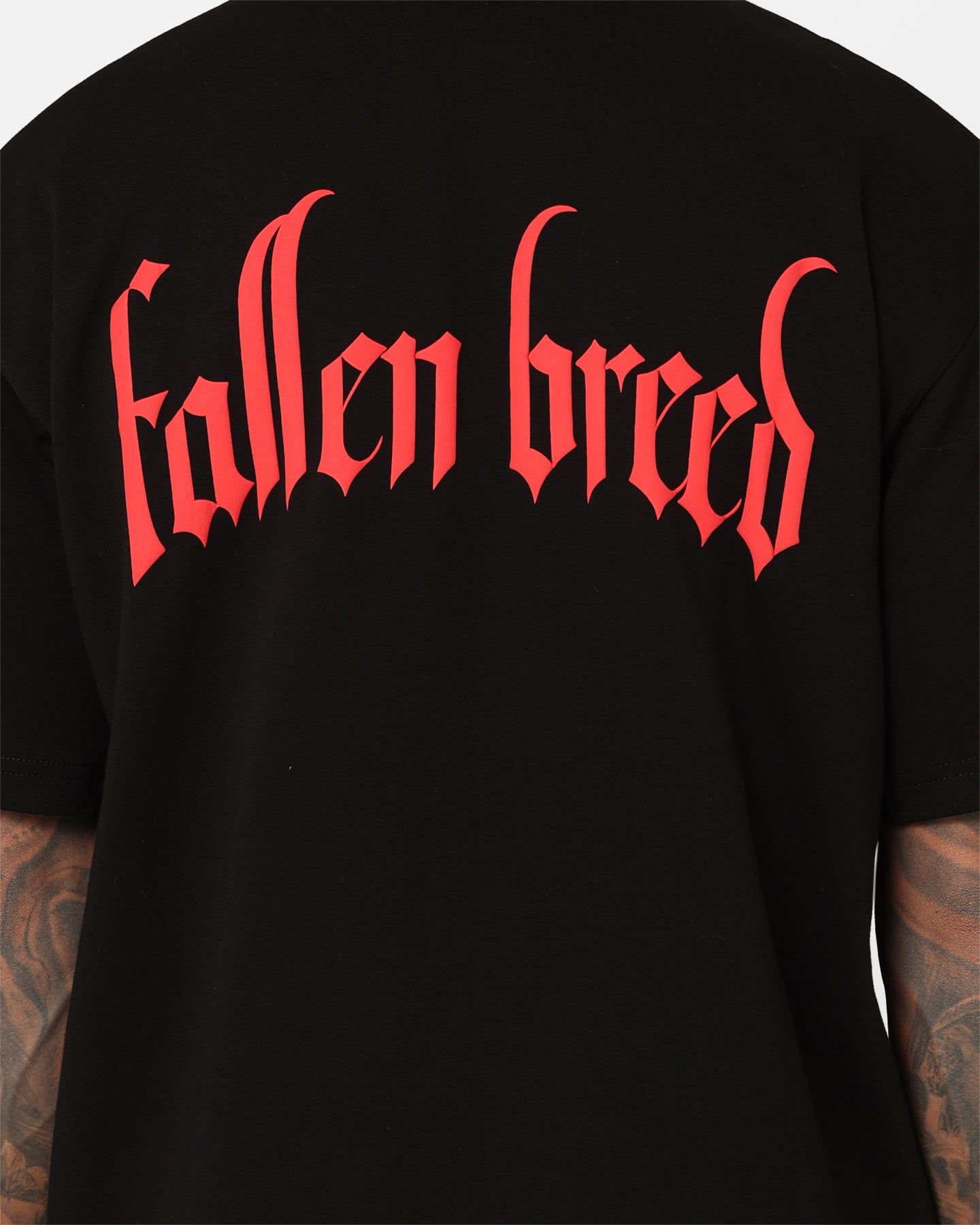 Fallen Breed Monogram T-Shirt Black/Red sold by Culture Kings product image thumbnail 5
