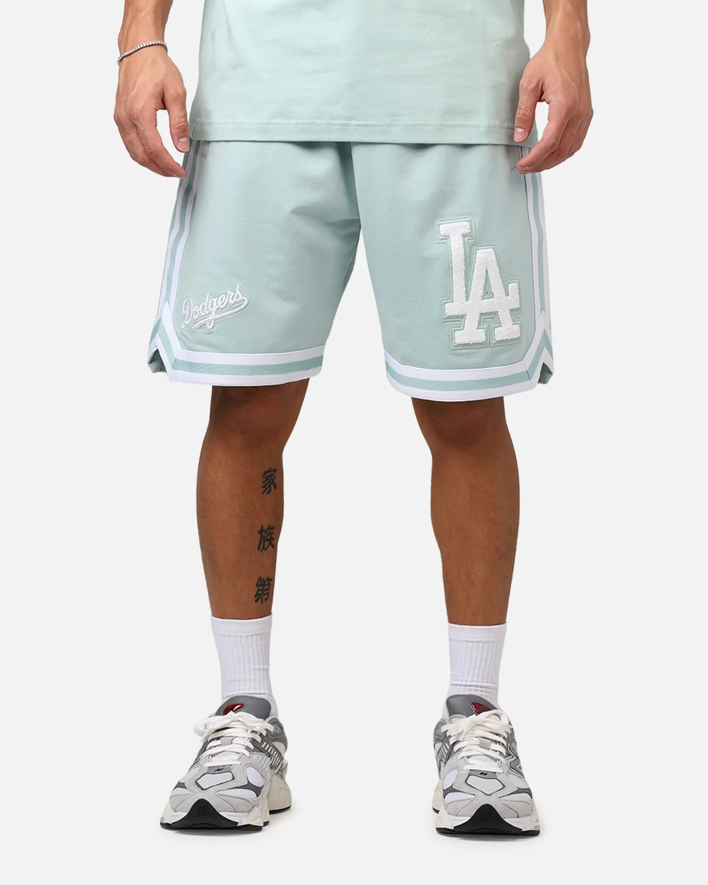 New Era Los Angeles Dodgers 'Logo Select Mint' Shorts Mint/White sold by Culture Kings
