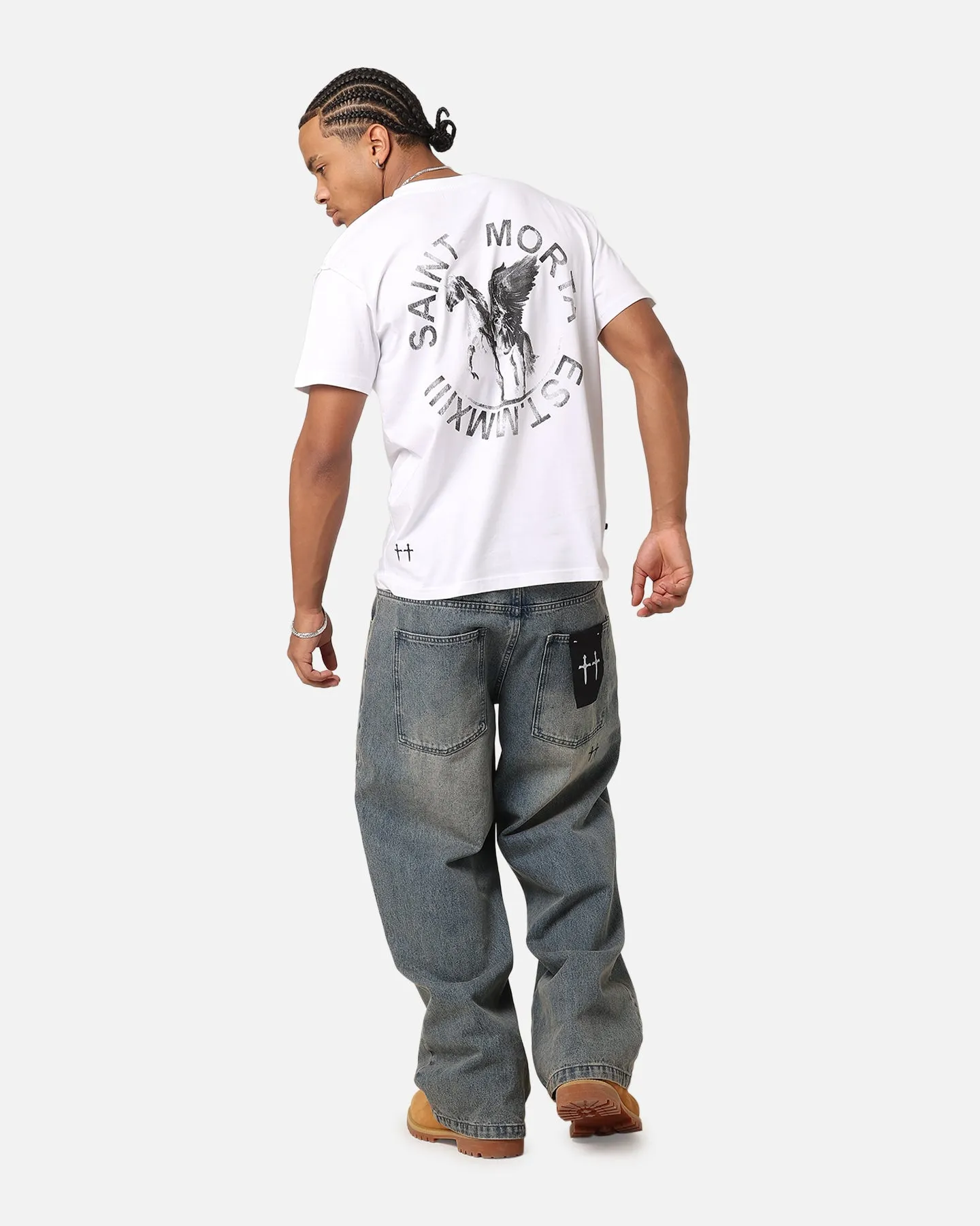 Saint Morta Pegasus Lafayette T-Shirt White sold by Culture Kings product image thumbnail 3