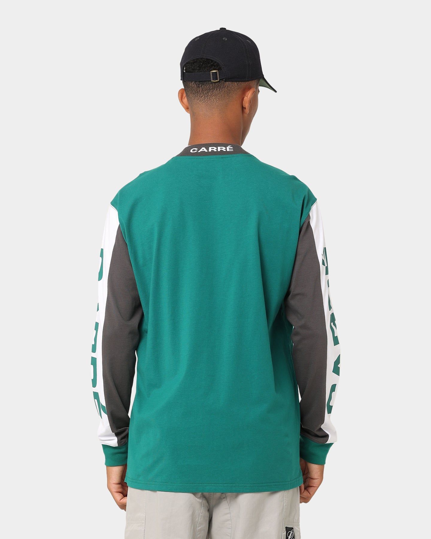 Carre Tournee Long Sleeve Panel T-Shirt Dark Teal sold by Culture Kings product image thumbnail 6