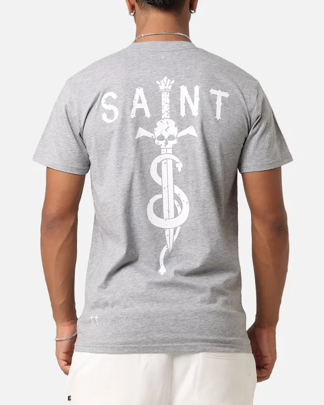 Saint Morta Daggers T-Shirt Grey Marle sold by Culture Kings