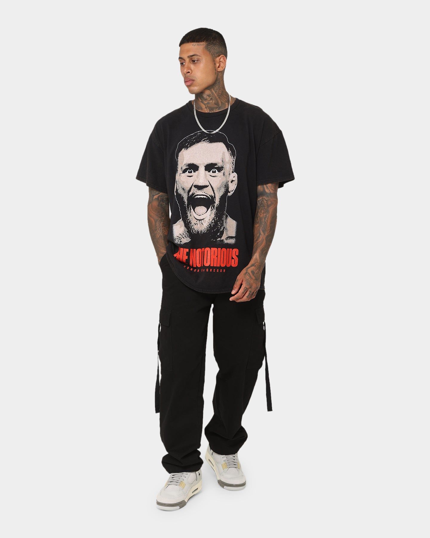 Goat Crew X UFC Conor McGregor Face Vintage T-Shirt Black Wash sold by Culture Kings product image thumbnail 2