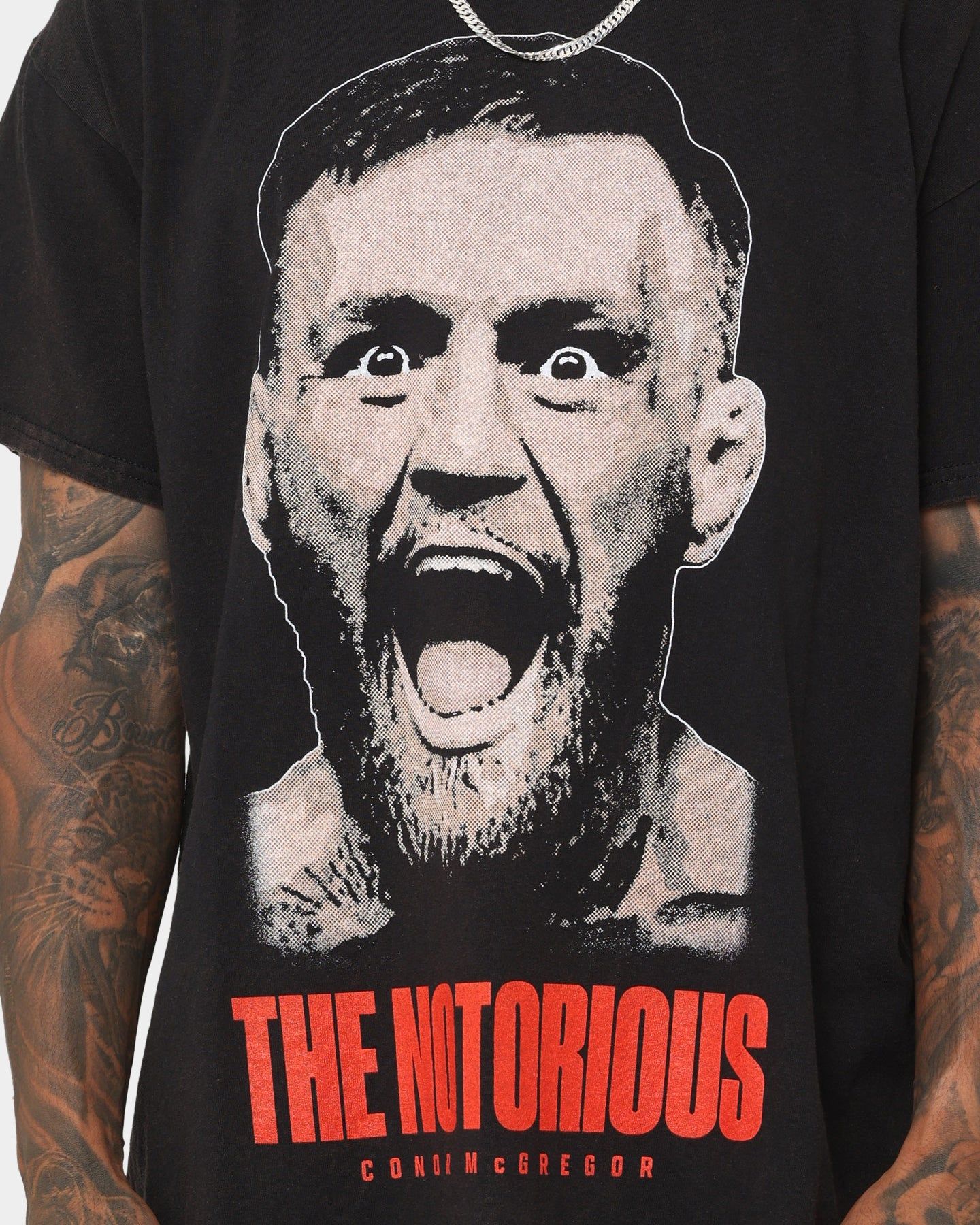 Goat Crew X UFC Conor McGregor Face Vintage T-Shirt Black Wash sold by Culture Kings product image thumbnail 3
