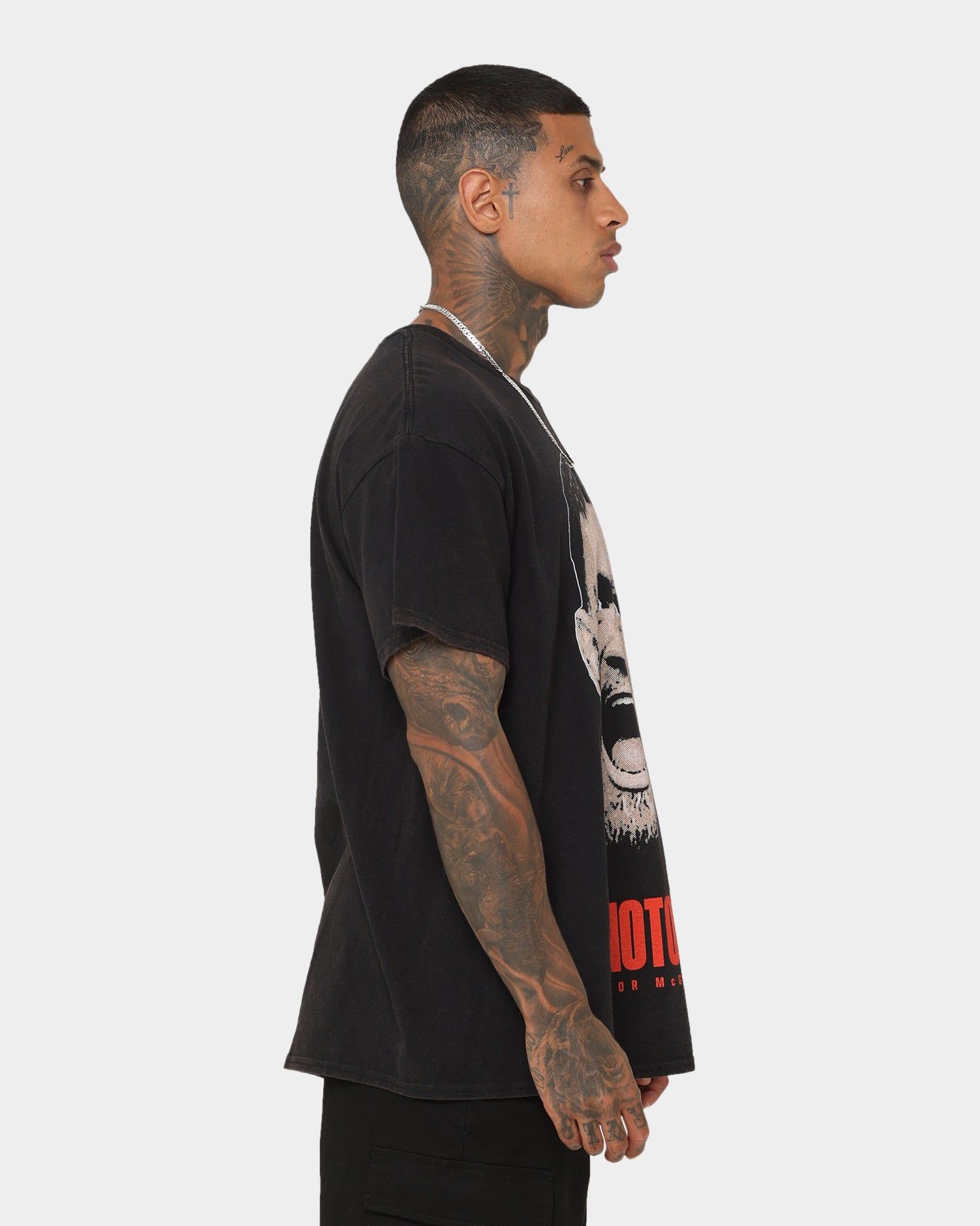 Goat Crew X UFC Conor McGregor Face Vintage T-Shirt Black Wash sold by Culture Kings product image thumbnail 5