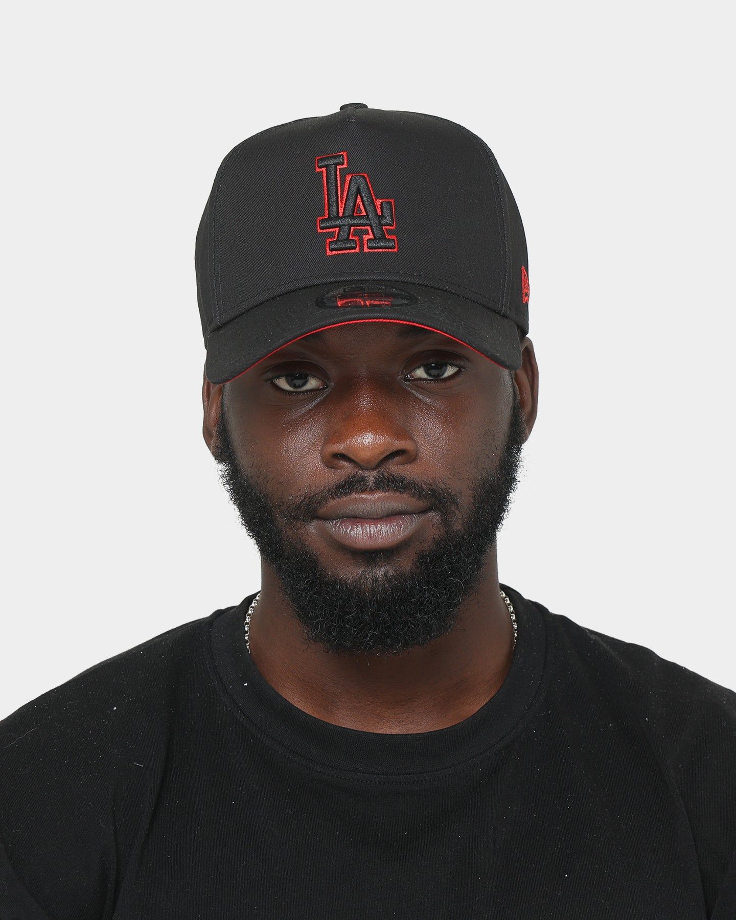 New Era Los Angeles Dodgers 9FORTY A-Frame Snapback Black/Scarlet sold by Culture Kings product image thumbnail 2