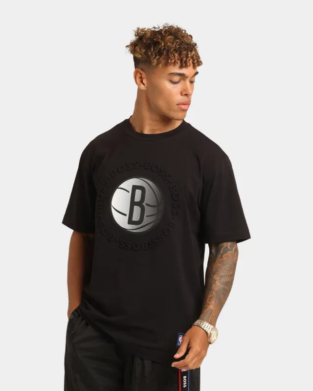 Hugo Boss Hugo Boss X NBA Basic Brooklyn Nets Short Sleeve T-Shirt Black sold by Culture Kings